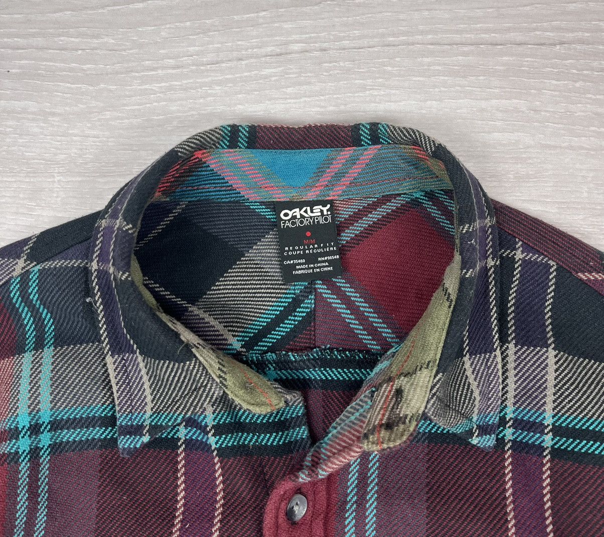 Oakley Oakley Factory Pilot Button Ups Flannel Shirt Size US M / EU 48-50 / 2 - 7 Thumbnail