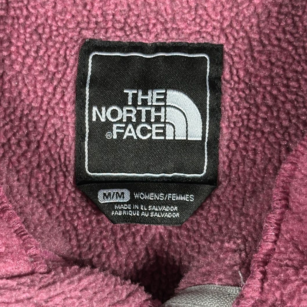 The North Face VINTAGE The North Face Jacket Womens MEDIUM Pink Denali Fleece Polartec Zip Pocket Pockets Size M / US 6-8 / IT 42-44 - 5 Thumbnail