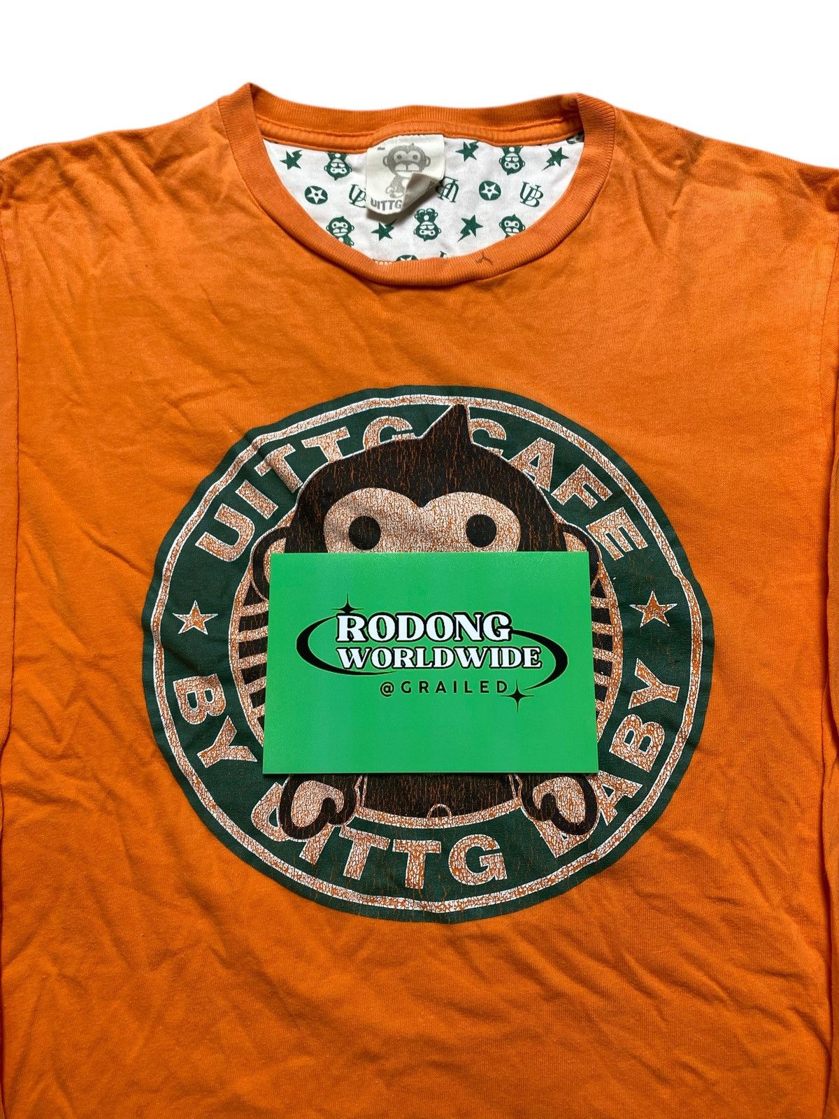 Japanese Brand VINTAGE UITTG BABY CAFE STARBUCKS ALIKE DESIGN Size US M / EU 48-50 / 2 - 3 Thumbnail