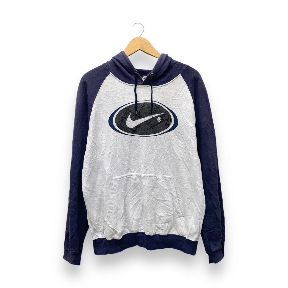 Nike × Vintage Nike vintage hoodie Size US L / EU 52-54 / 3 - 1 Thumbnail