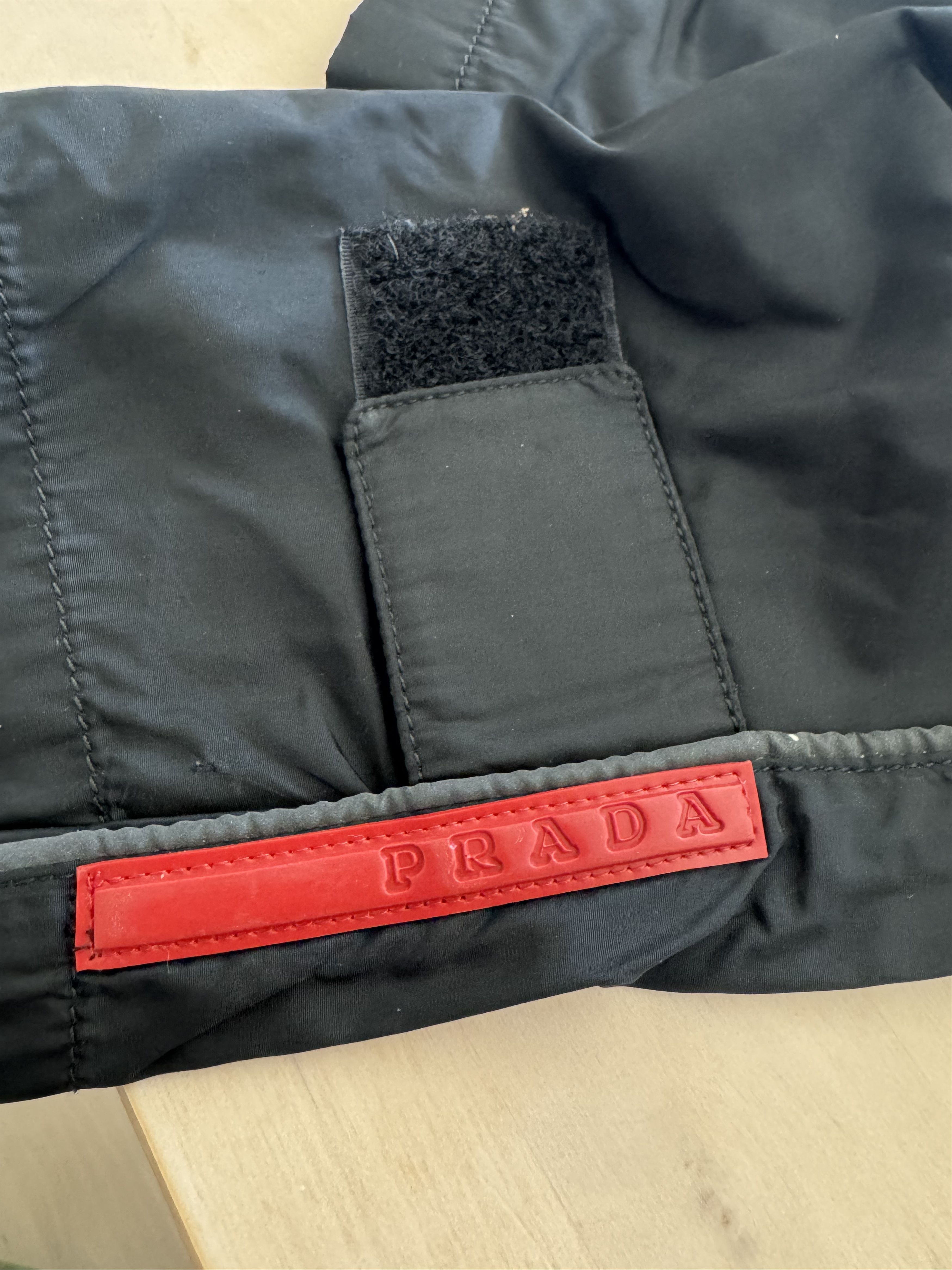 Prada × Vintage VTG Y2K Prada Technical Nylon Track Pants Desinger IT 46 Size US 28 / EU 44 - 9 Thumbnail