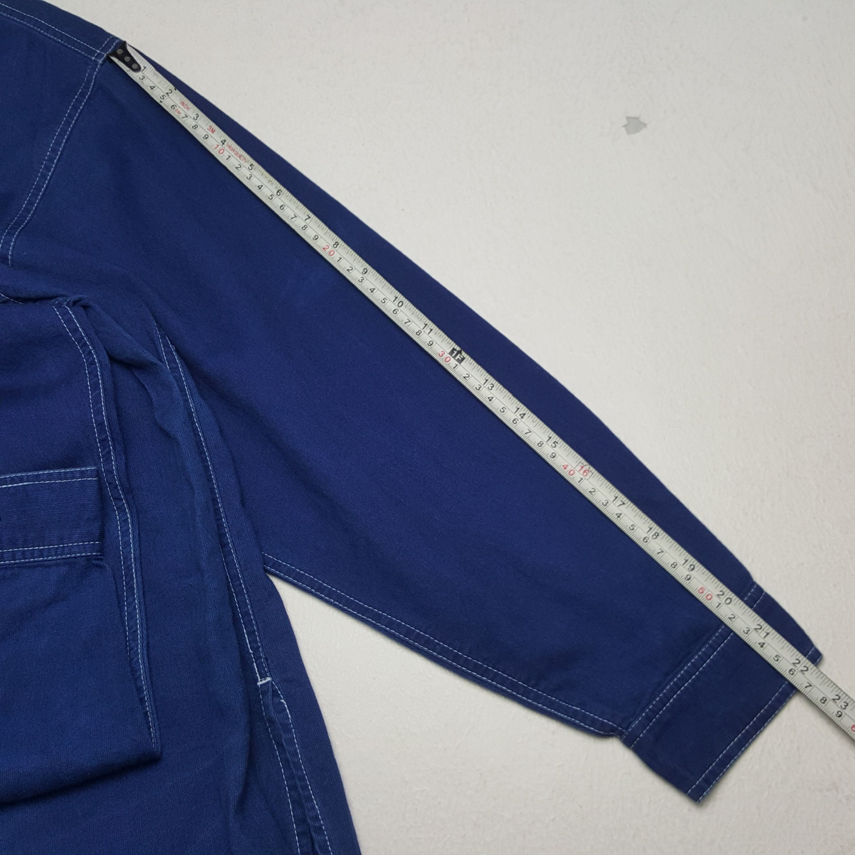 Vintage × Y's × Yohji Yamamoto Vintage Y's For Living by Yohji Yamamoto Denim Jacket Size US XL / EU 56 / 4 - 6 Thumbnail