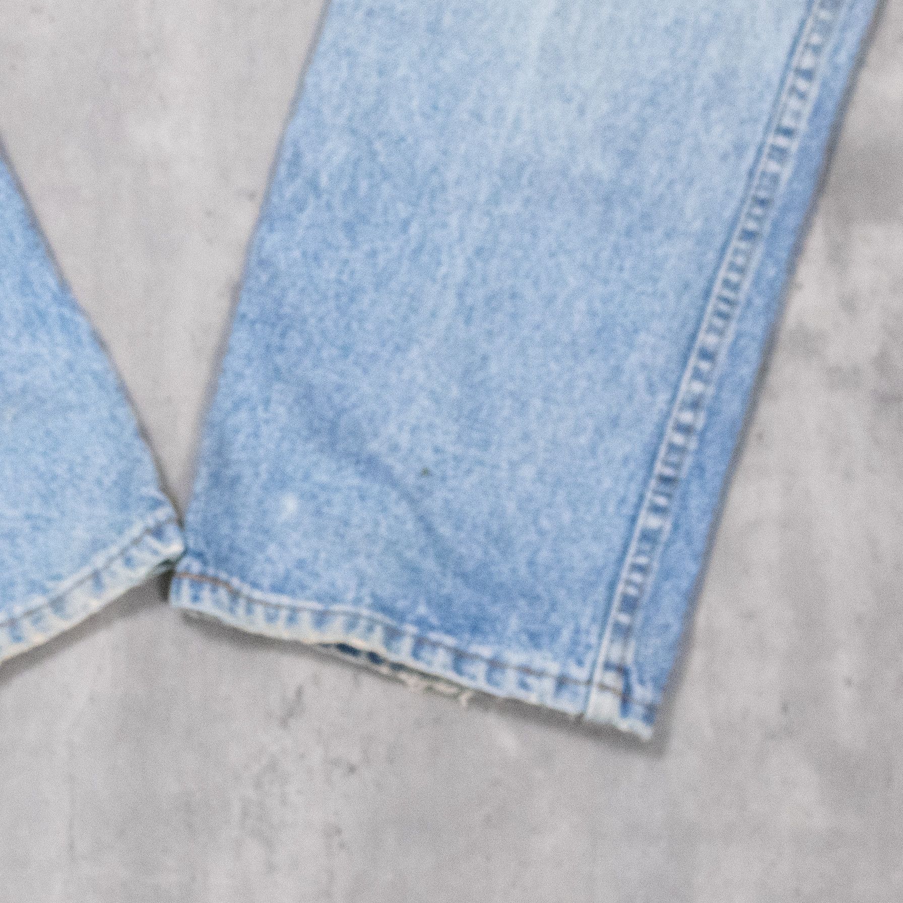 Chaps Ralph Lauren Vintage 1990's Ralph Lauren Distressed Baggy Denim Pant's Size US 39 - 14 Thumbnail