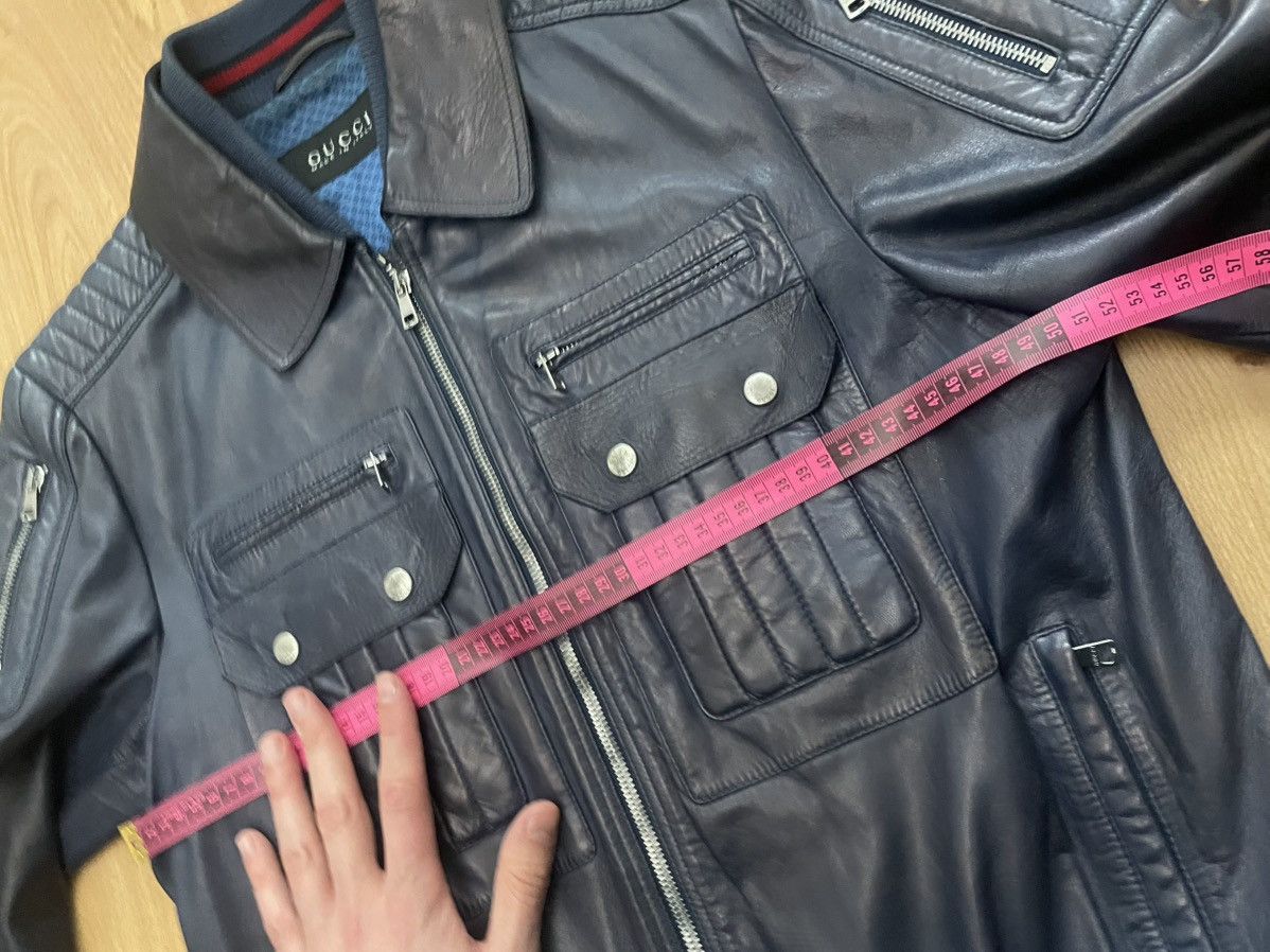 Gucci Gucci leather jacket Size US L / EU 52-54 / 3 - 6 Thumbnail