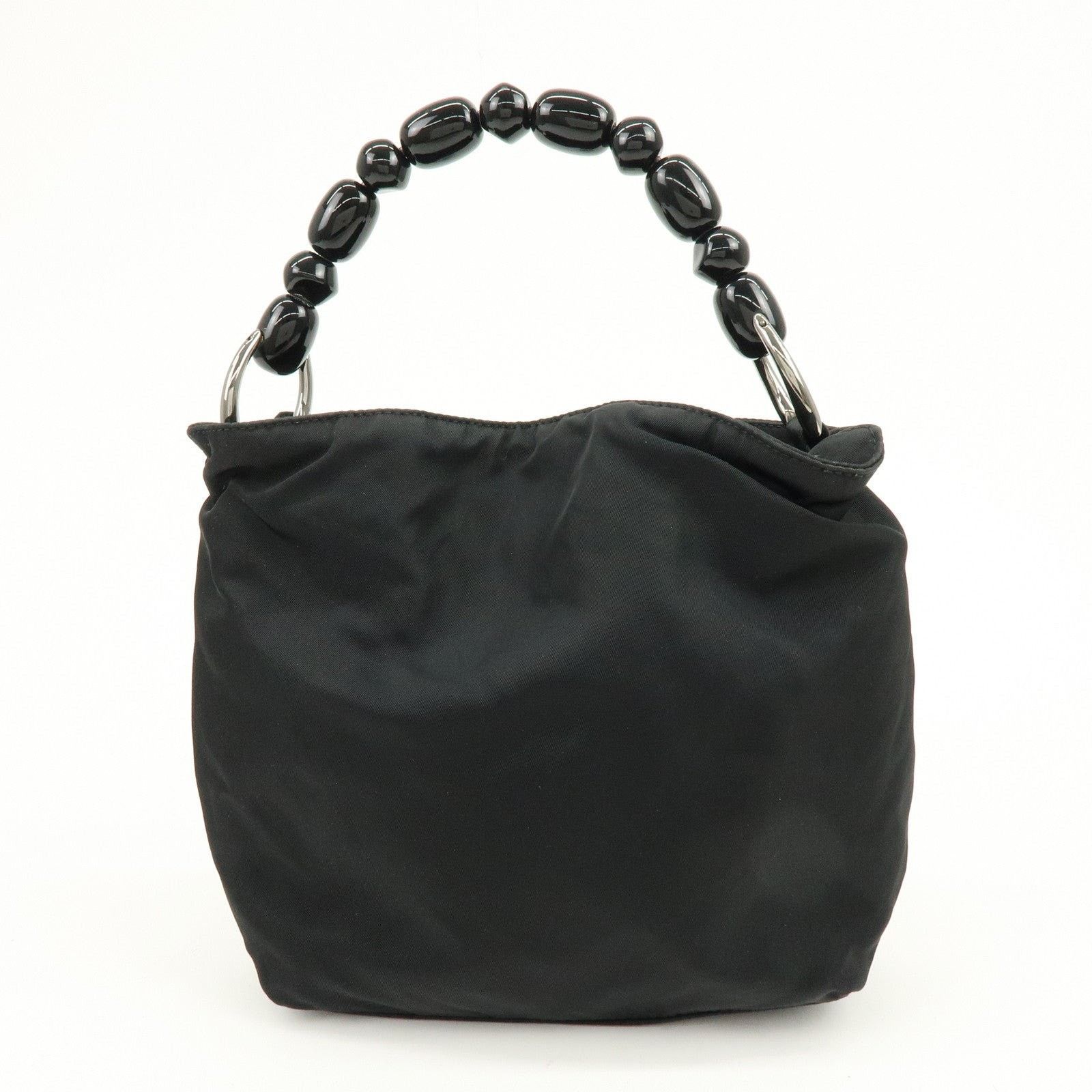 Christian Dior Monsieur Christian Dior Malice Nylon Top Handle Bag Black Size ONE SIZE - 2 Thumbnail