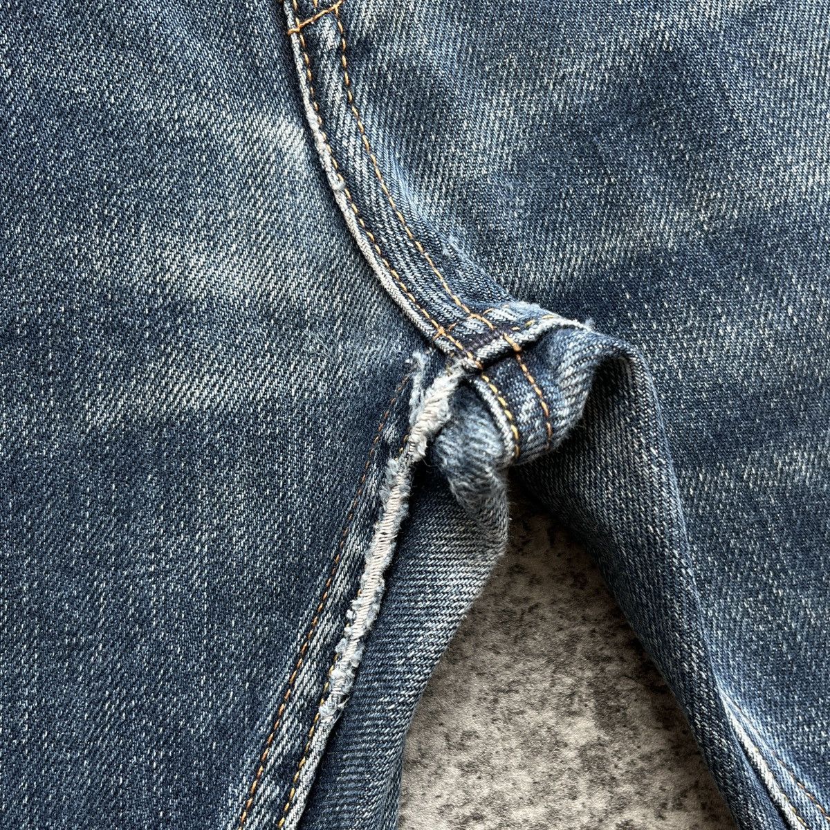 Evisu Evisu No.3 Brush Daicock Washed Selvedge Jeans Size US 33 - 17 Thumbnail