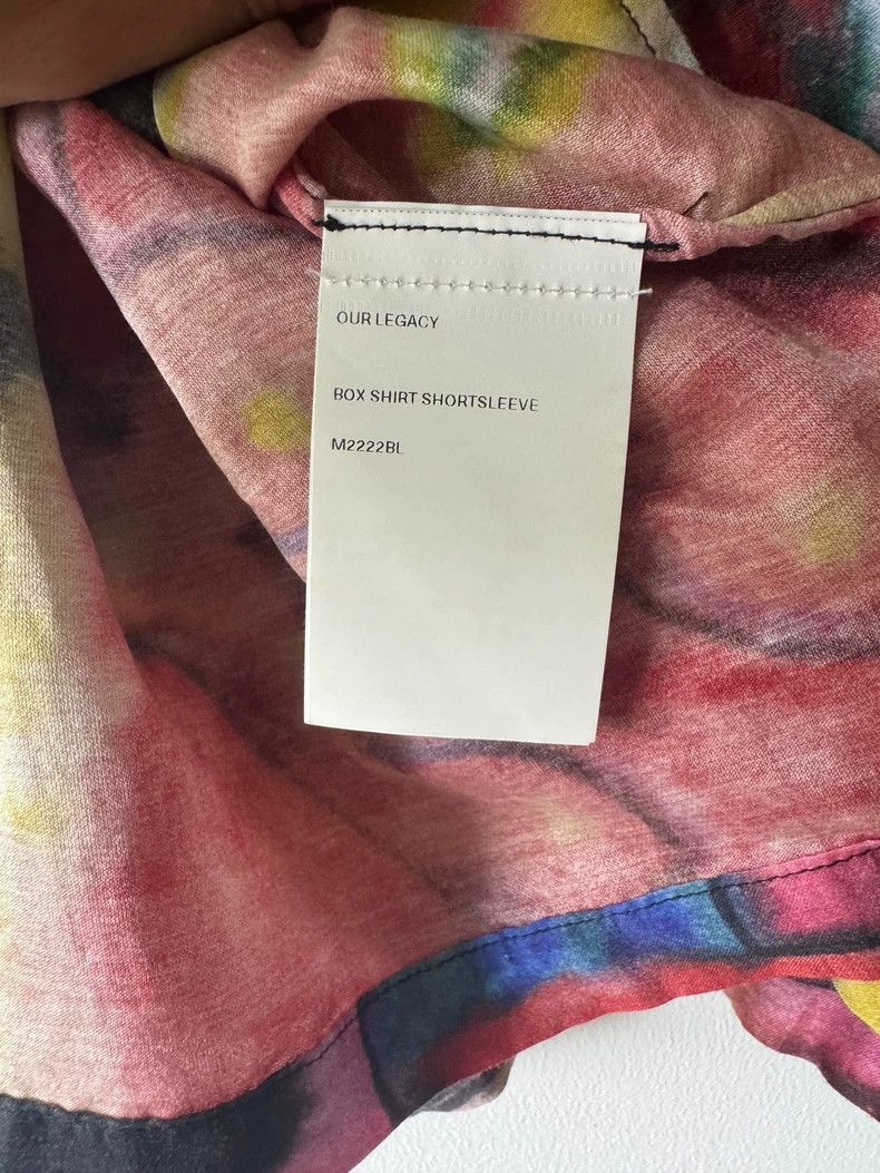 Our Legacy Our Legacy size50 Colorful short-sleeved shirt Size US M / EU 48-50 / 2 - 6 Thumbnail