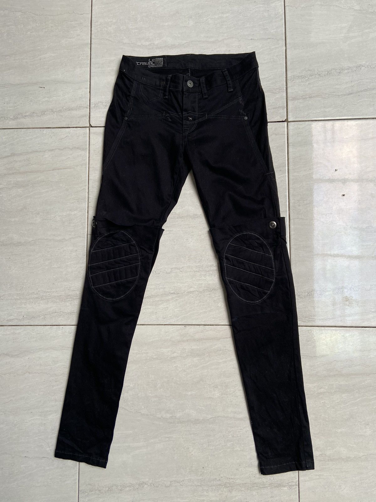 Marithe + Francois Girbaud MARITHE FRANCOIS GIRBAUD Black Pants Size US 27 - 7 Thumbnail