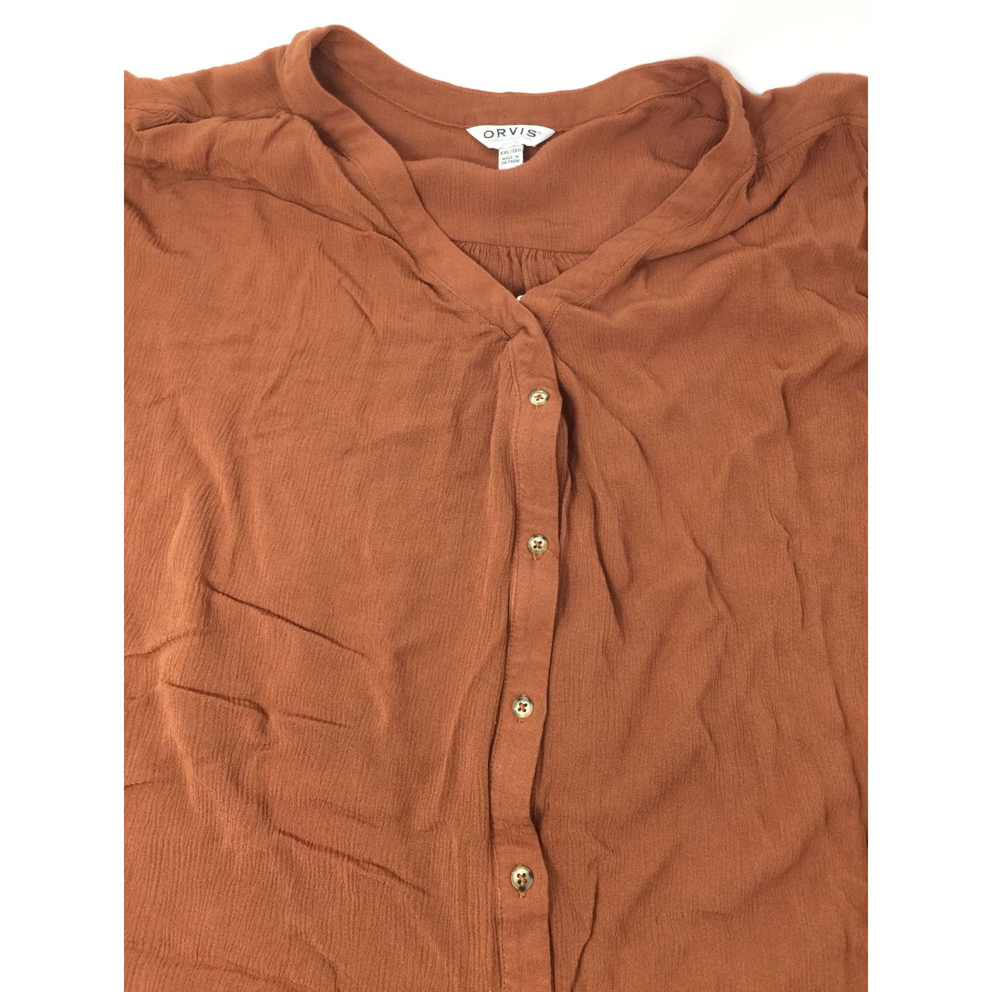 Orvis ORVIS CLASSIC COLLECTION SHIRT WOMENS SIZE XXL Size XXL / US 16-18 / IT 52-54 - 3 Thumbnail