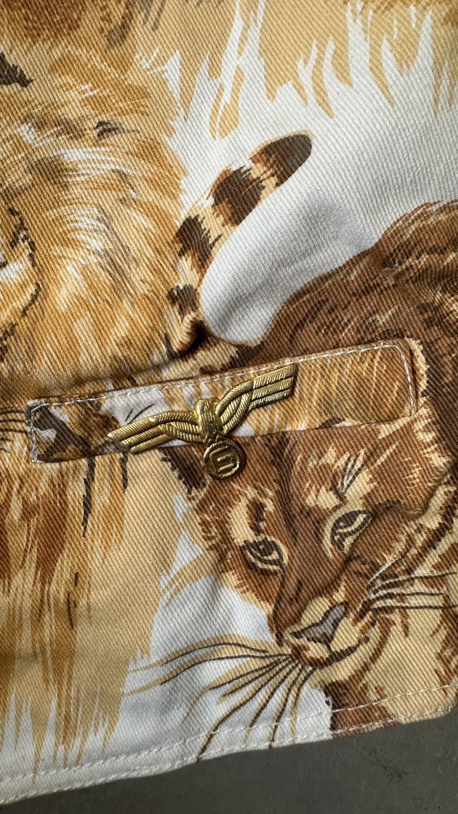 Vintage VINTAGE JAPANESE ANIMAL PRINT VEST Size 38R - 4 Thumbnail