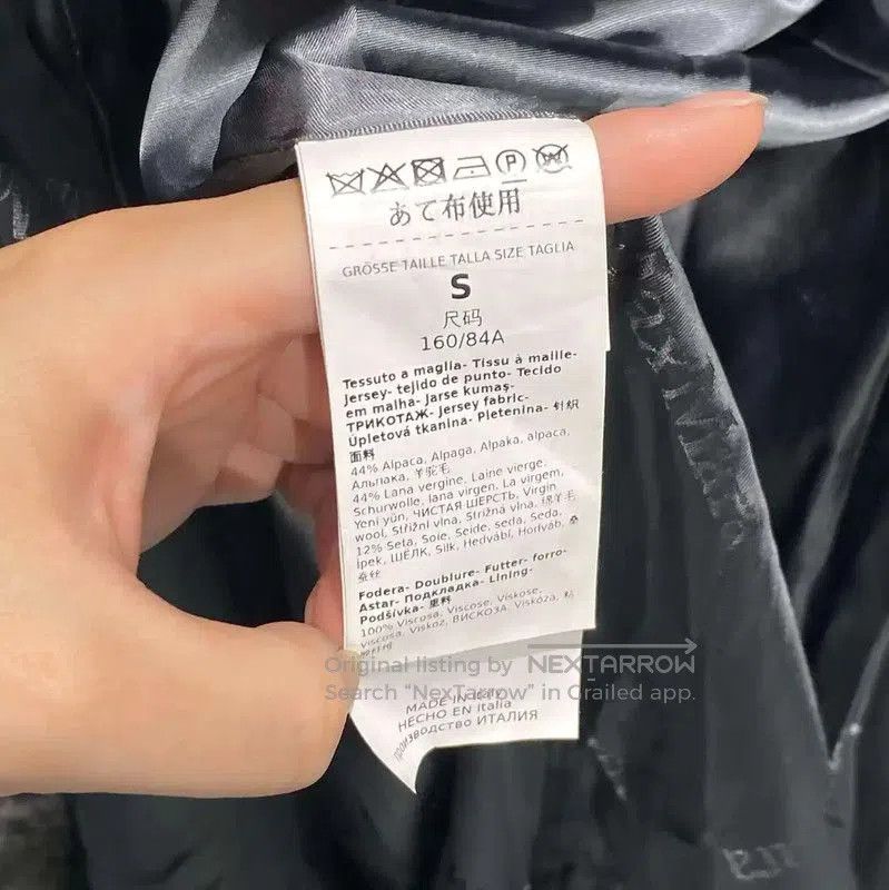 Max Mara MaxMara Gray Wool Women's Coat . Size S / US 4 / IT 40 - 4 Thumbnail