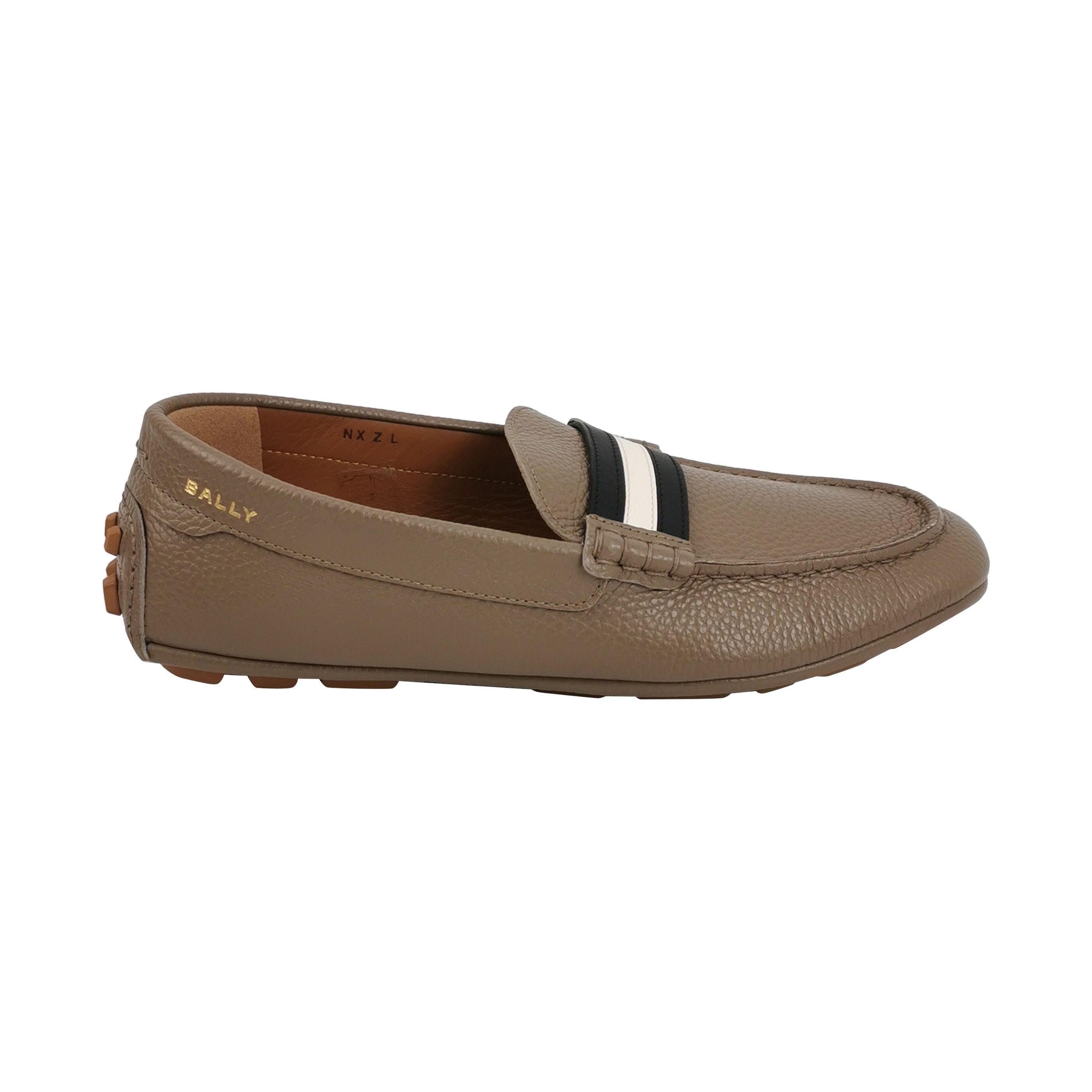 Bally Bally Stripe Detail Leather Drivers Size 39 Size US 6 / EU 39 - 1 Thumbnail