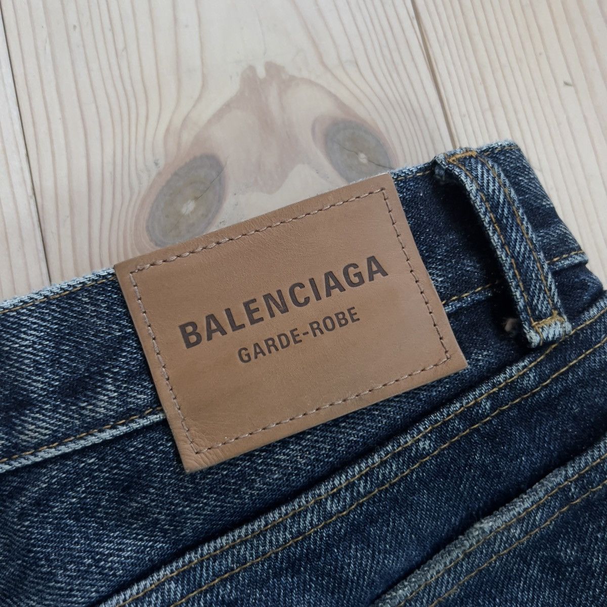 Balenciaga Balenciaga Heavy Japanese Denim Size US 31 - 8 Thumbnail