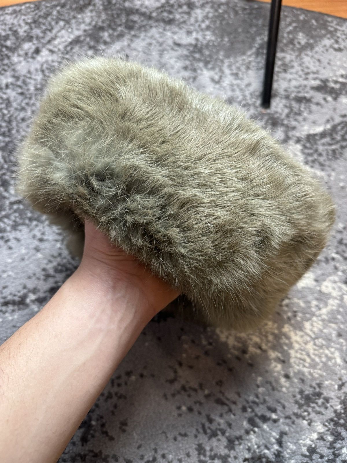 Japanese Brand × Vintage Vintage Y2K Ushanka Opium Sneakers New Balance Pin Fur Avant Size ONE SIZE - 5 Thumbnail