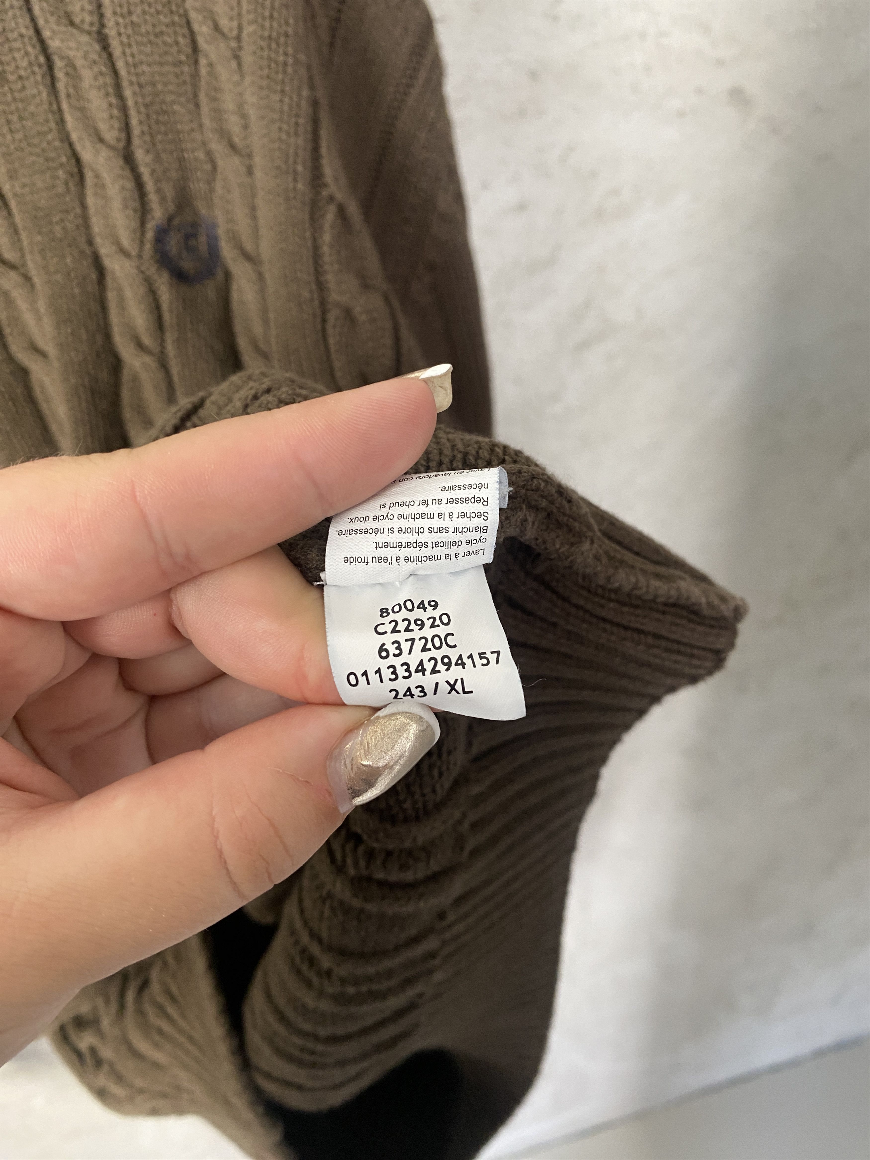Chaps Ralph Lauren Chaps Ralph Lauren vintage sweater knitwear cable knit Size US XL / EU 56 / 4 - 4 Thumbnail