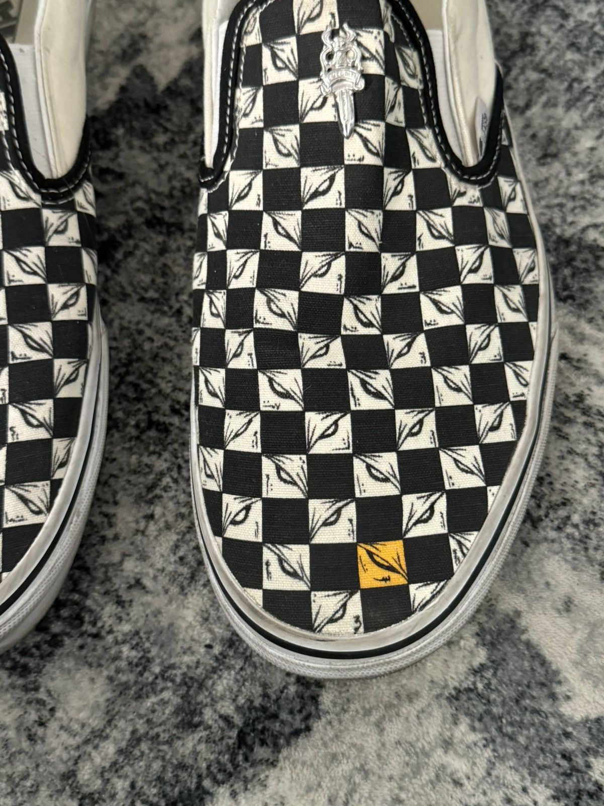 Chrome Hearts Chrome Hearts Matty Boy Checkered Vans Mens Size 11 Size US 11 / EU 44 - 3 Thumbnail