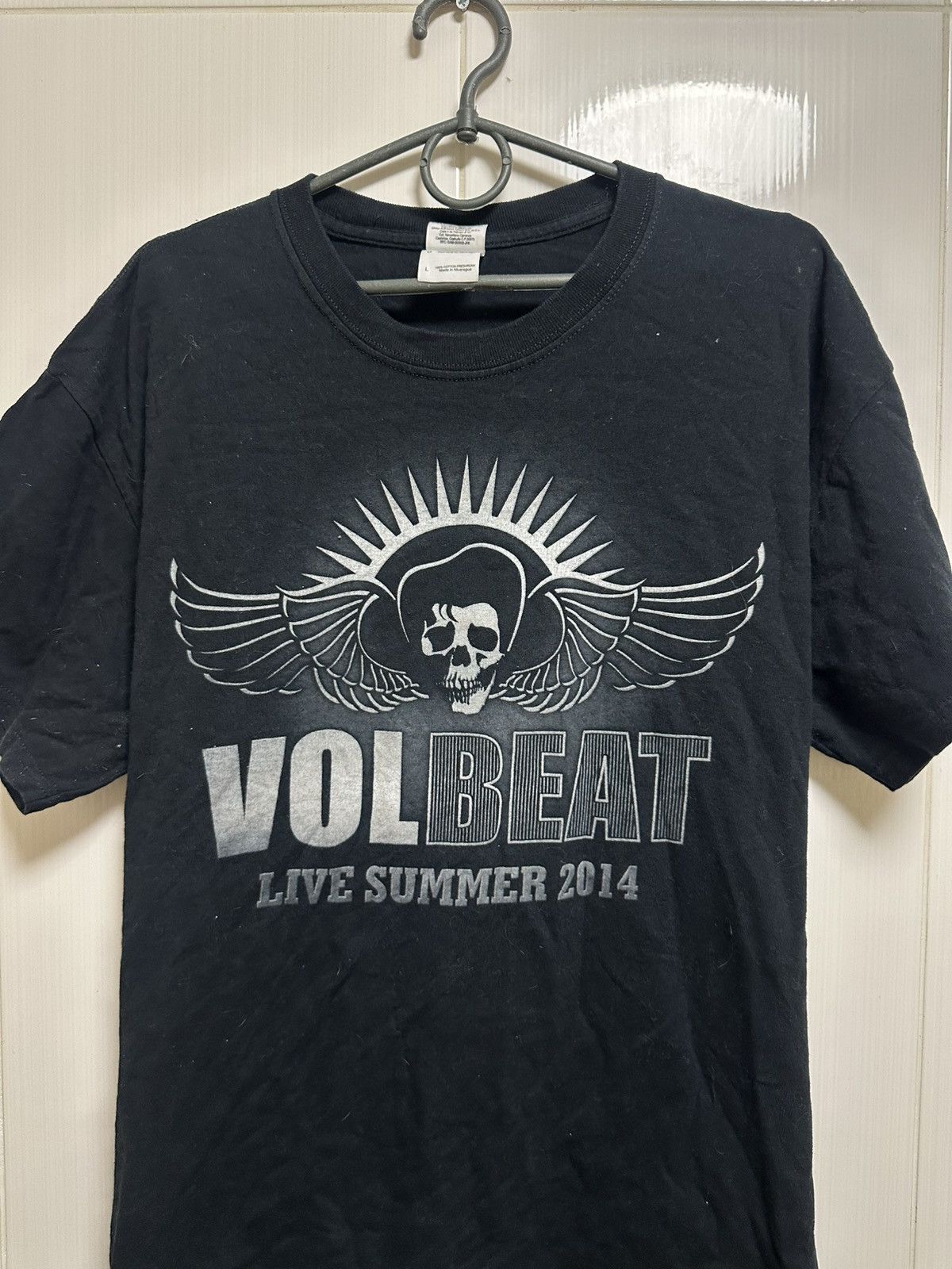 Band Tees Volbeat Rock Band Summer Live 2014 T-Shirt In Black Size US L / EU 52-54 / 3 - 2 Thumbnail