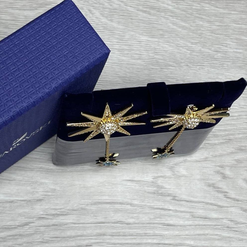 Swarovski Swarovski Lucky Goddess Pierced Earrings, STAR Motifs Size ONE SIZE - 10 Thumbnail