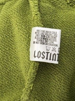 LOST INTRICACY Lost Intricacy "Green" Flare Sweatpants Size US 30 / EU 46 - 5 Thumbnail