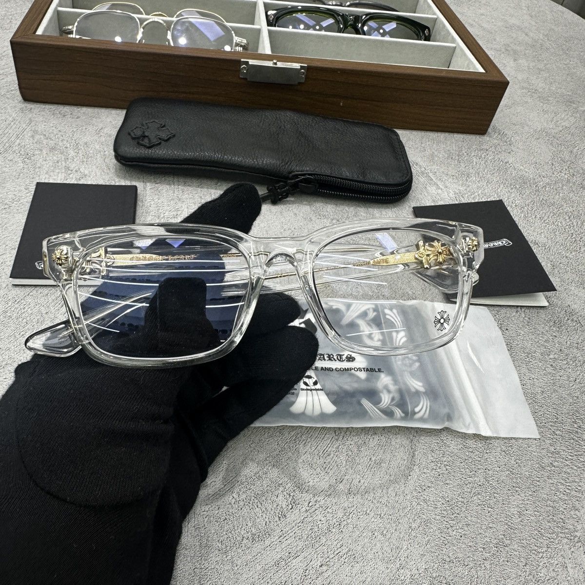 Chrome Hearts CHROME HEARTS VAGILANTE EYEGLASSES Size ONE SIZE - 3 Thumbnail