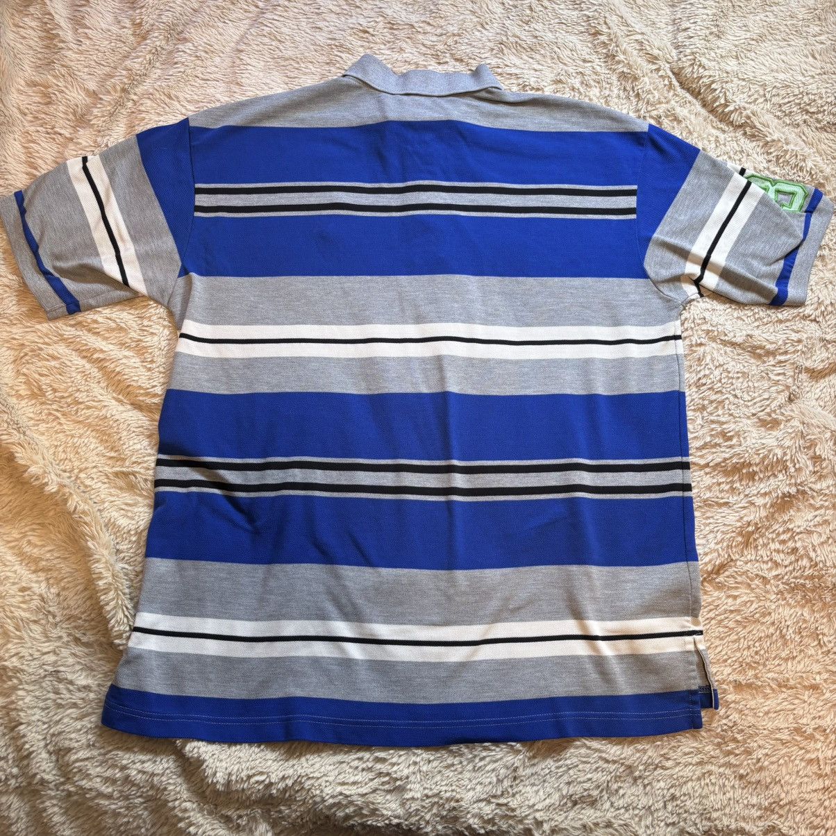 Polo Ralph Lauren Vintage Polo Ralph Lauren Big Pony Polo Stripe Custom Fit XL Size US XL / EU 56 / 4 - 4 Thumbnail