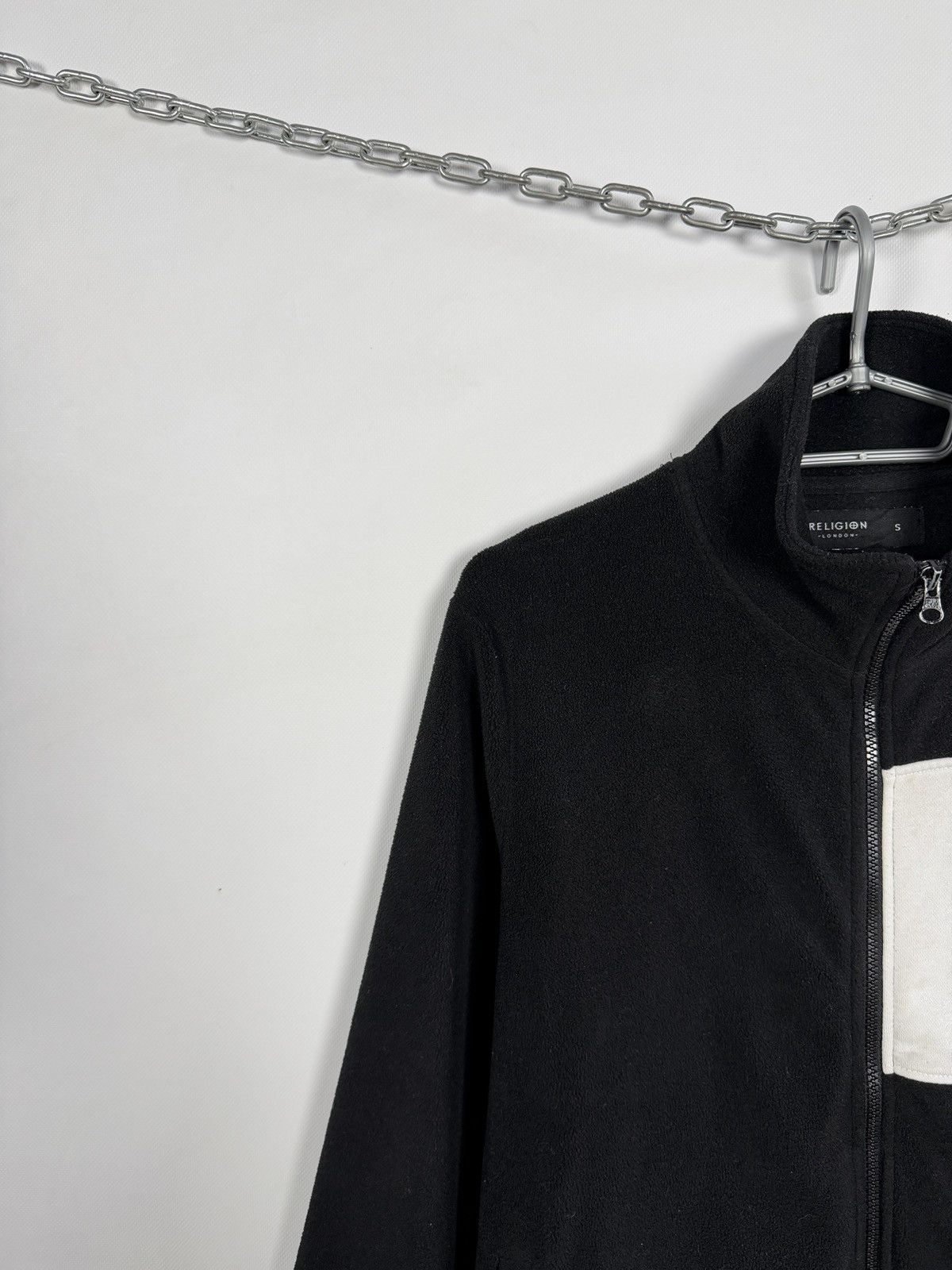 Vintage Religion Full Zip Fleece Jacket Vintage Streetwear Size S Size US S / EU 44-46 / 1 - 3 Thumbnail