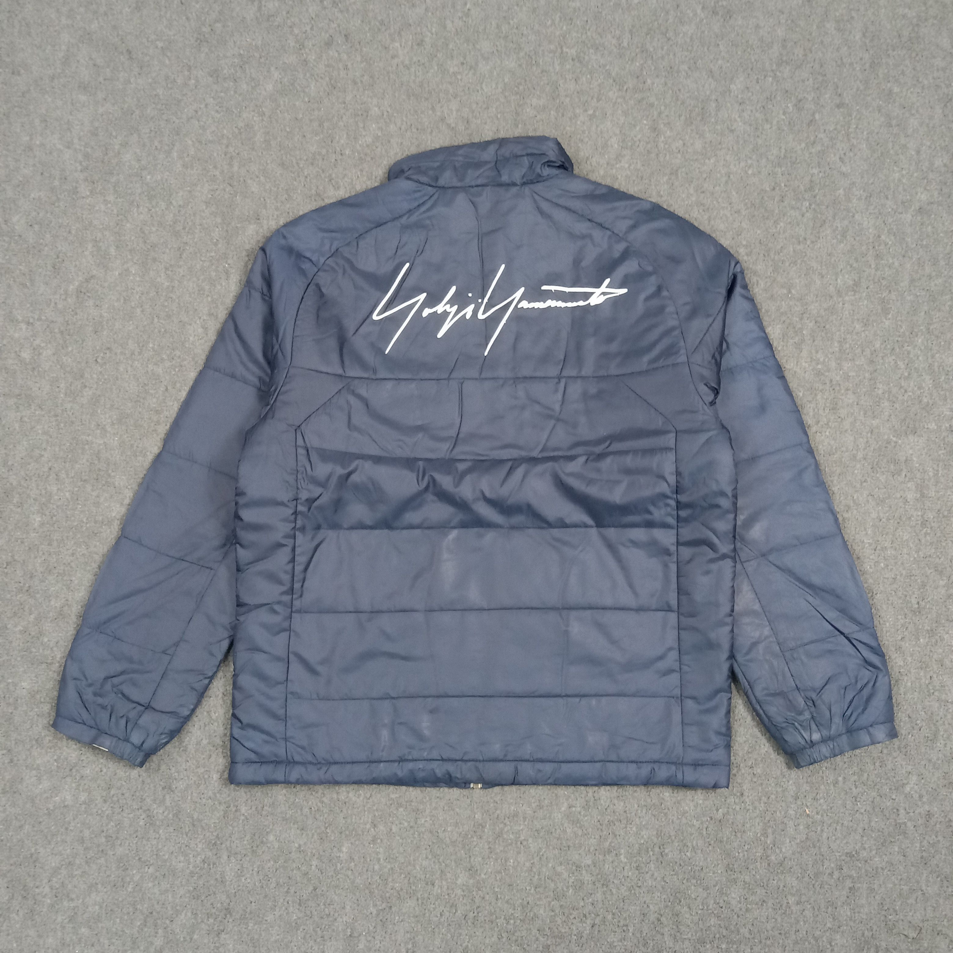 Adidas Adidas Puffer Yohji Yamamoto Custom Logo Jacket C275N24 Size US M / EU 48-50 / 2 - 1 Thumbnail