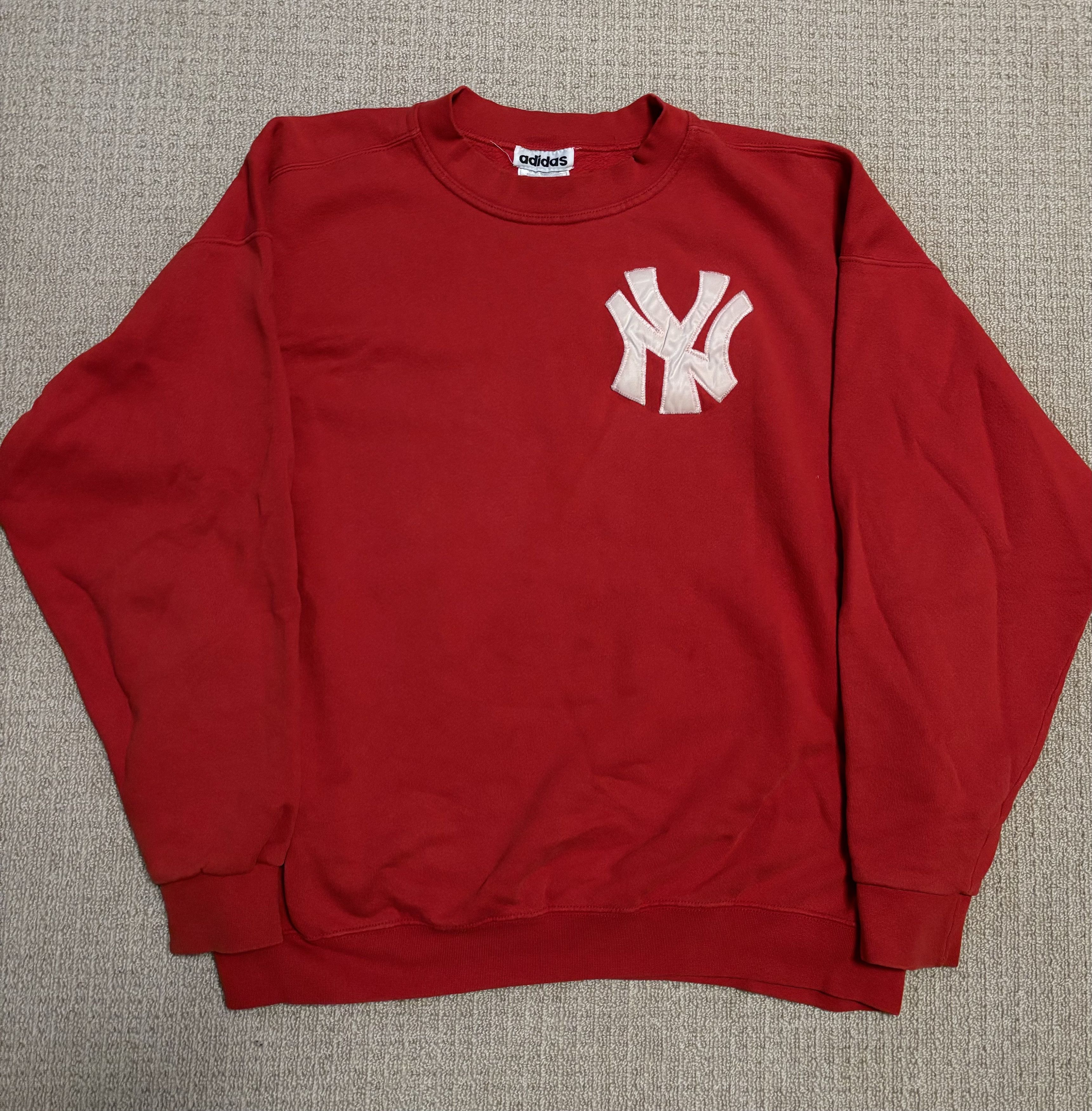 Adidas Adidas Yankees Crewneck Size US XL / EU 56 / 4 - 1 Thumbnail