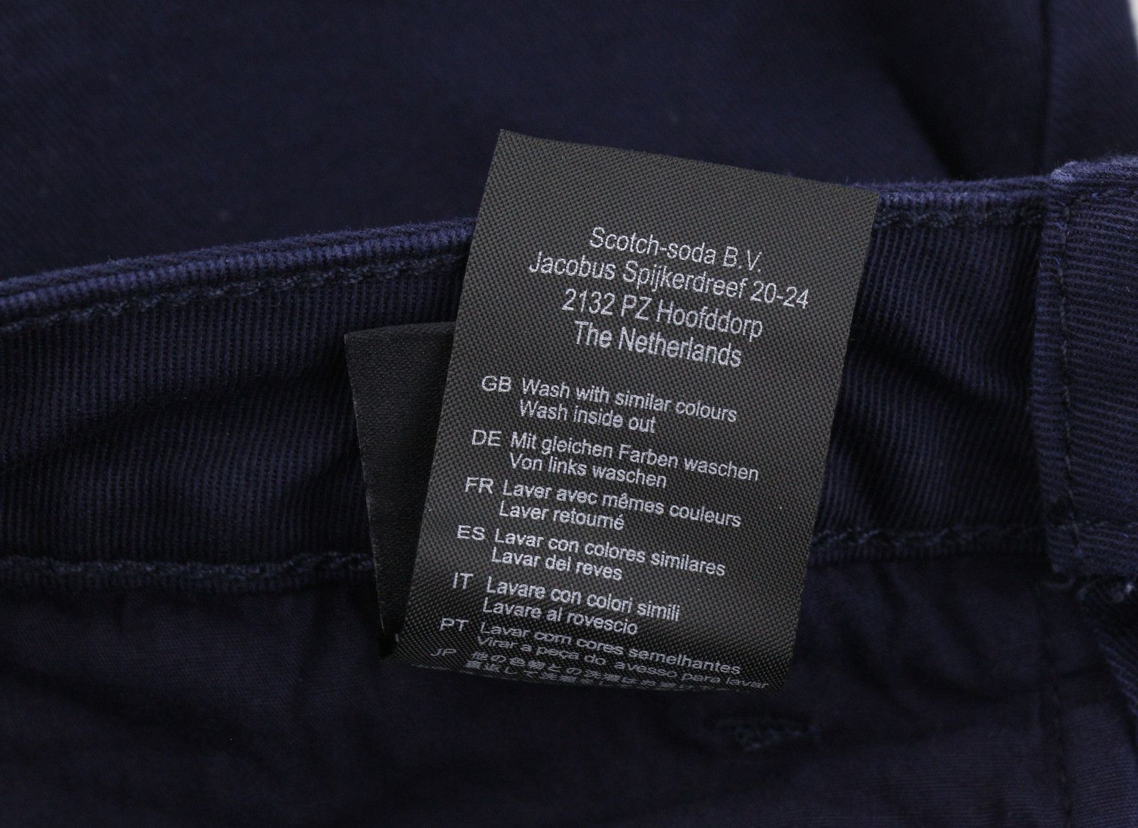 Maison Scotch BIKER W27 Dark Blue Skinny Stars Side Jeans 89092 Size 27" / US 4 / IT 40 - 10 Thumbnail
