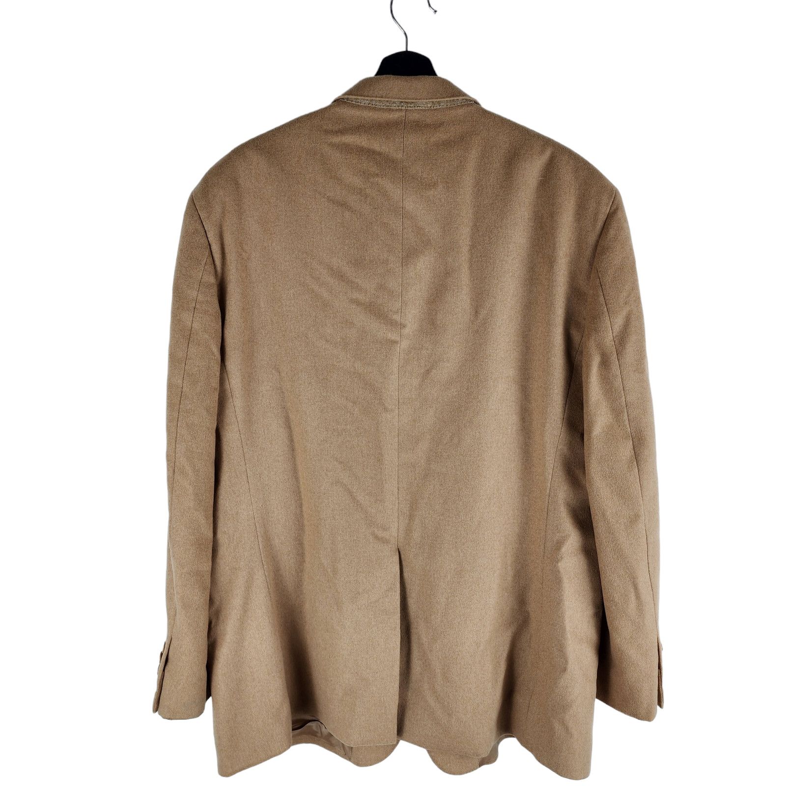 Brooks Brothers Brooks Brothers Italian Camel Hair Two Button Blazer Beige Size 46R - 4 Thumbnail