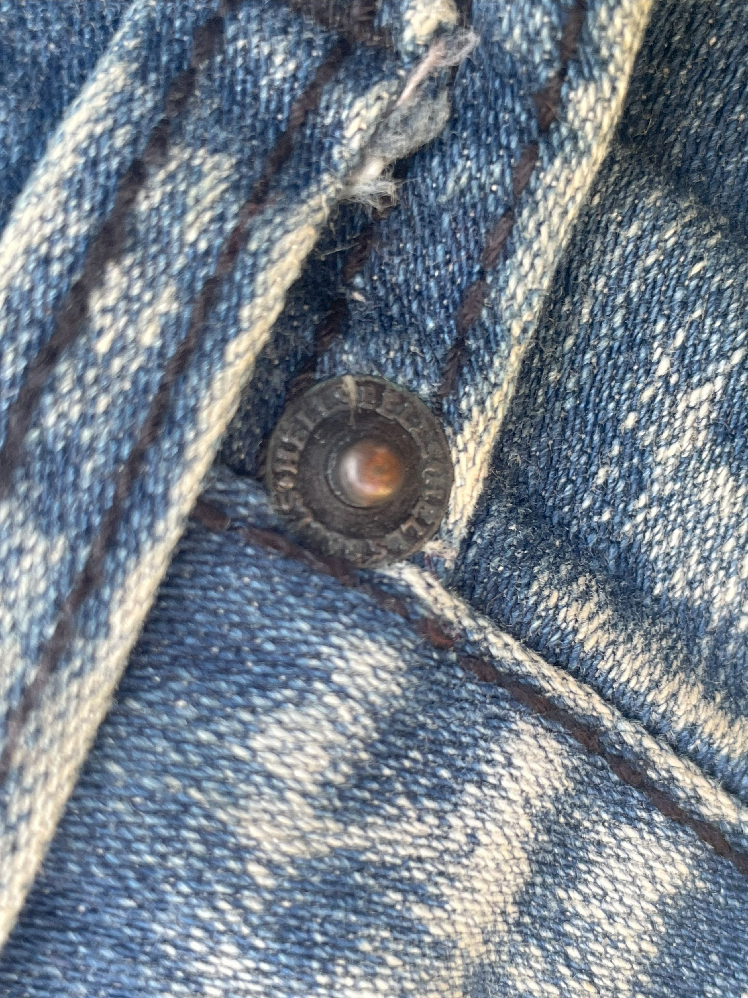Hells Bells Hells Bells Distresed Denim Size US 32 / EU 48 - 12 Thumbnail