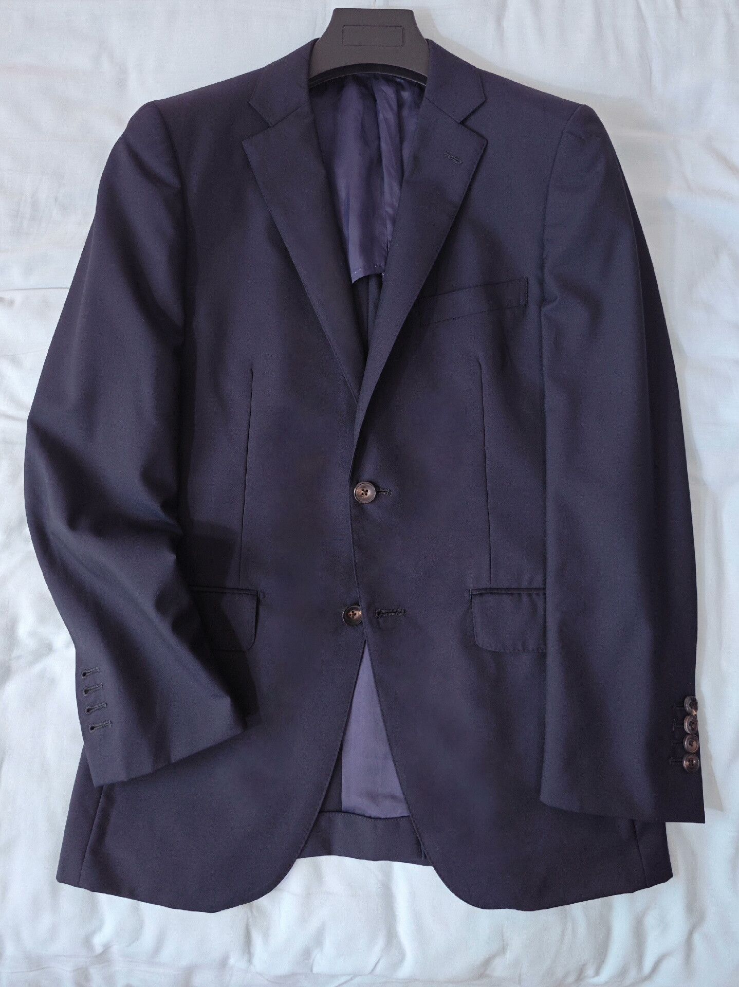 Japanese Brand Italian VBC Wool Half-Lined Suit Size US S / EU 44-46 / 1 - 1 Thumbnail