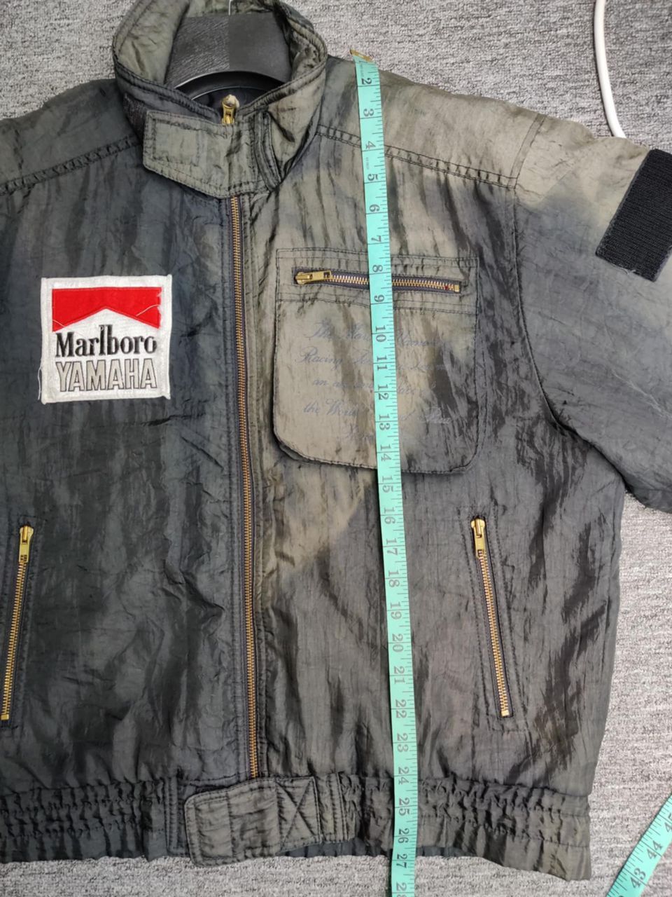 Marlboro Vintage 90s Marlboro Yamaha Racing Jacket Size US L / EU 52-54 / 3 - 12 Thumbnail
