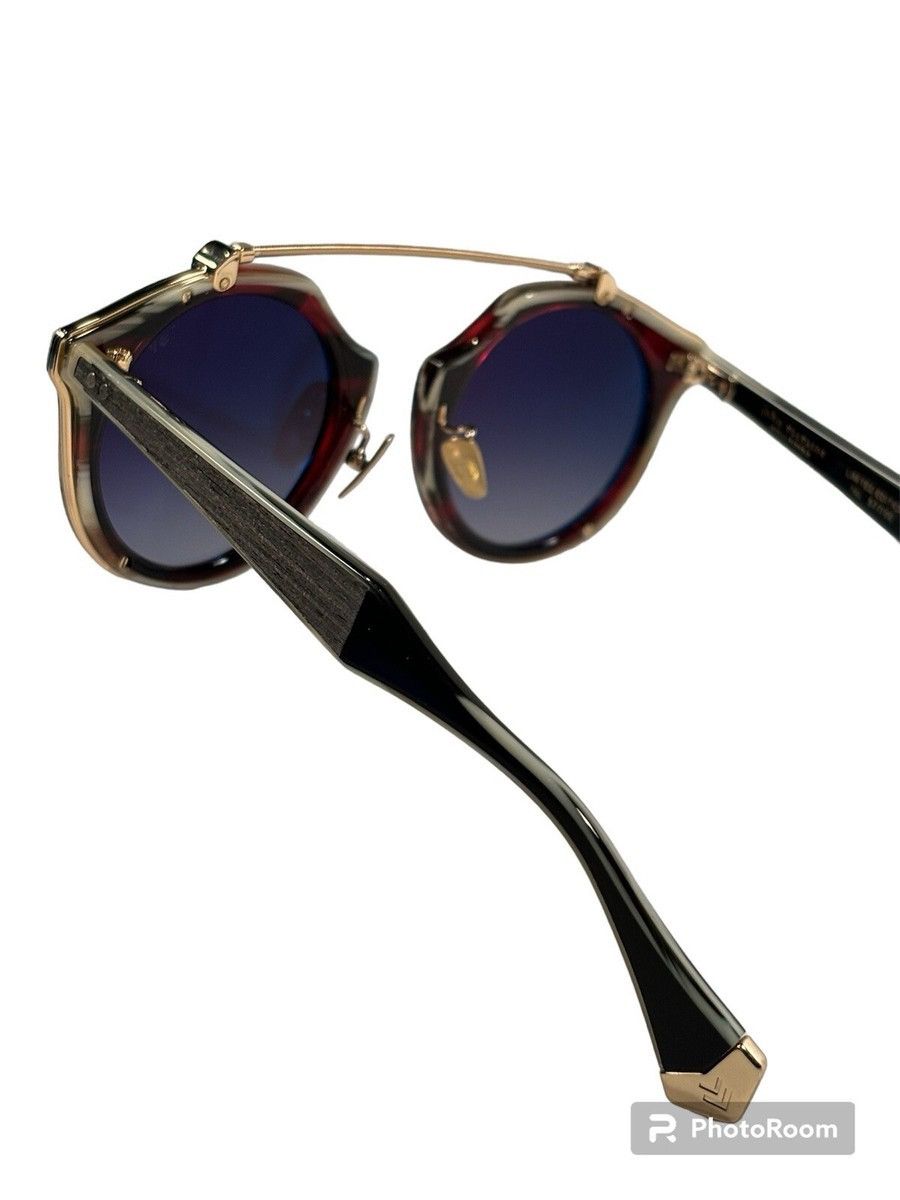 John Varvatos John Varvatos LIMITED EDITION JV101 Sunglasses - Red Horn Size ONE SIZE - 2 Thumbnail
