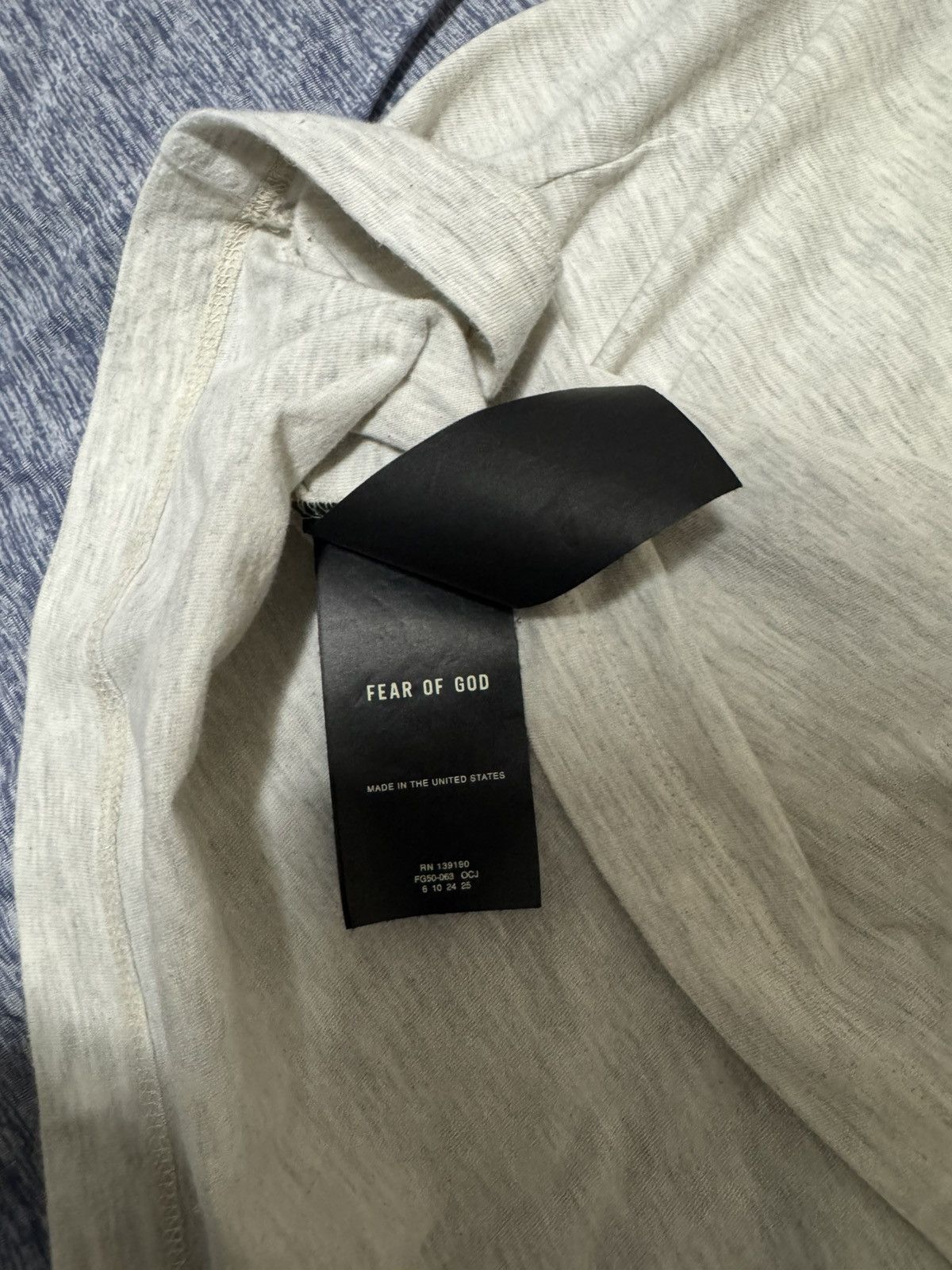 Fear of God Used fear of god baseball shirt Size US XL / EU 56 / 4 - 6 Thumbnail
