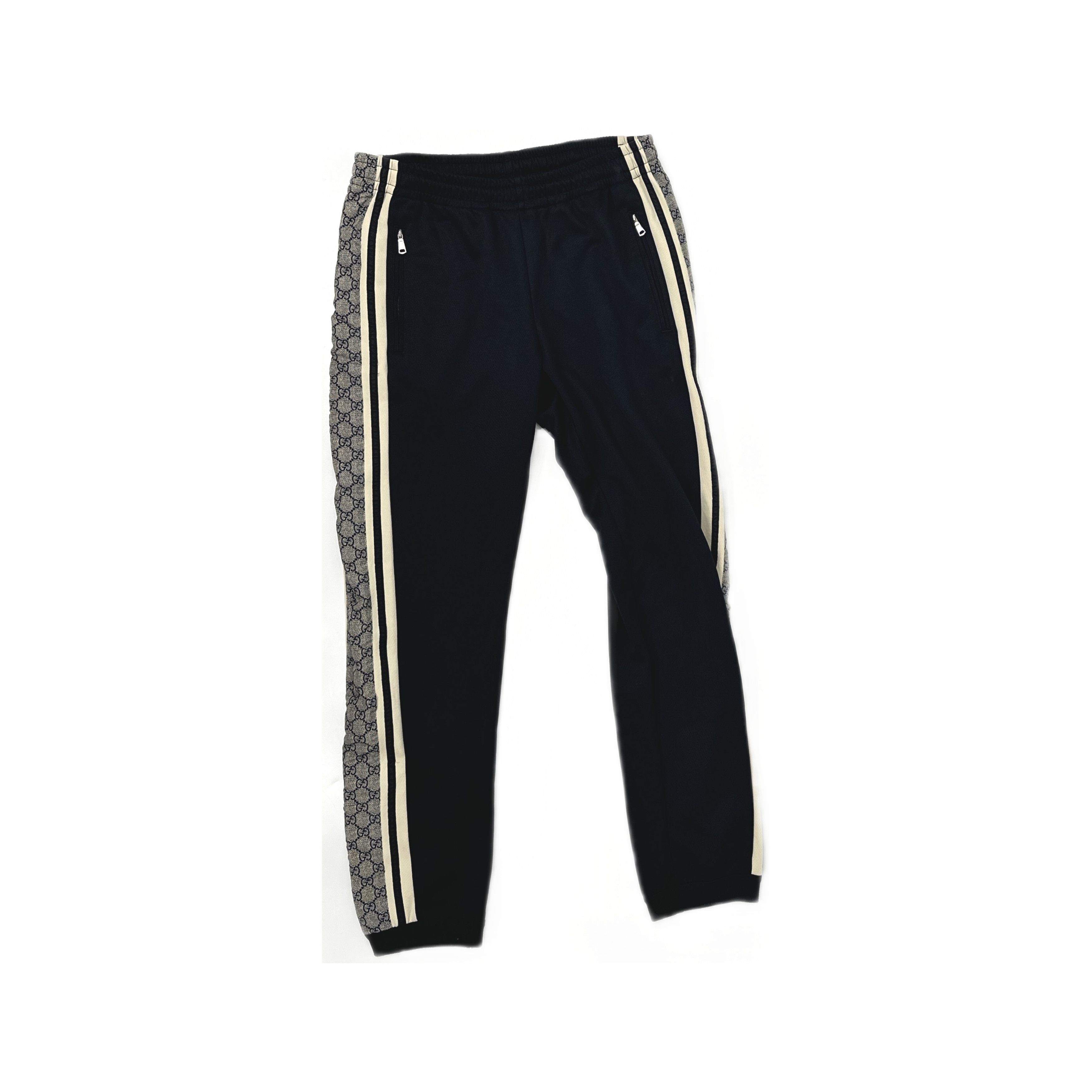 Gucci Gucci Airtex Rope Taped GG Logo Track Pants - Black | Grailed