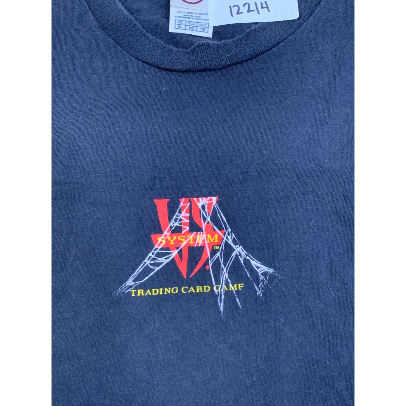 Delta VINTAGE Upper Deck Marvel vs System TCG Promo Shirt Mens XL Spider Man Captain America Black Crew Neck Short Sleeve Graphic Print 12214 Size US XL / EU 56 / 4 - 3 Thumbnail