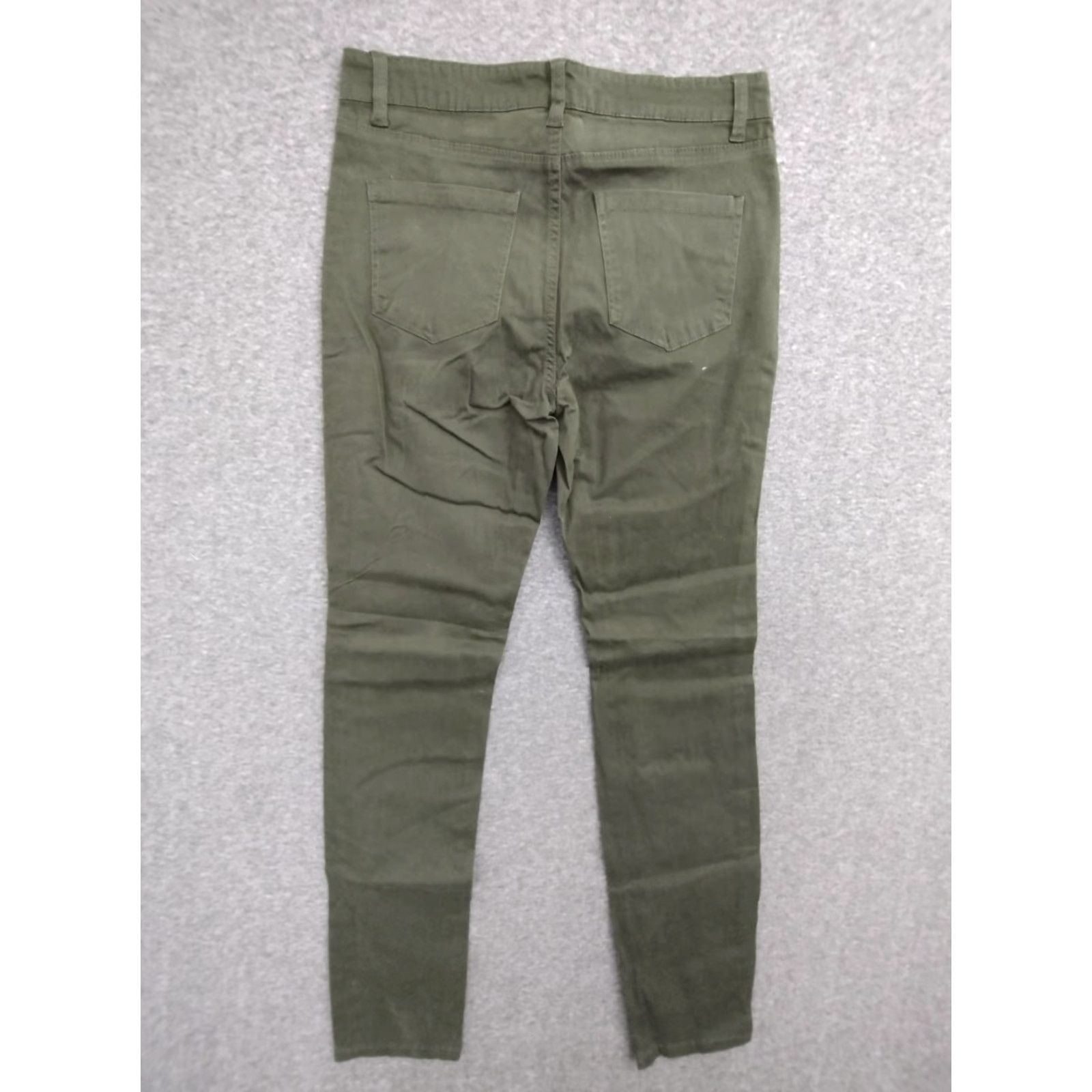 Buffalo David Bitton Buffalo David Bitton Jeans Olive Green Skinny Stretch 4 Women's Jeans 28 Inseam 5-Pocket Mid Rise Denim Size 27" / US 4 / IT 40 - 2 Thumbnail