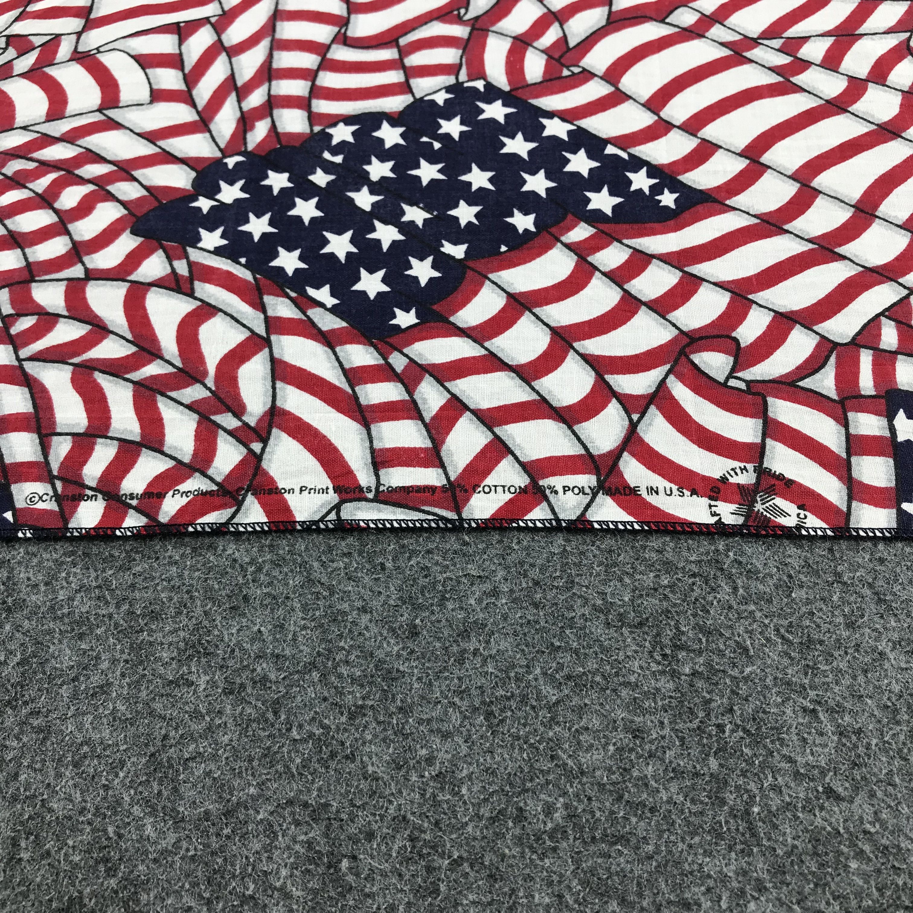 Seditionaries American Flags Bandana Handkerchief Neckerchief H1301 Size ONE SIZE - 3 Thumbnail