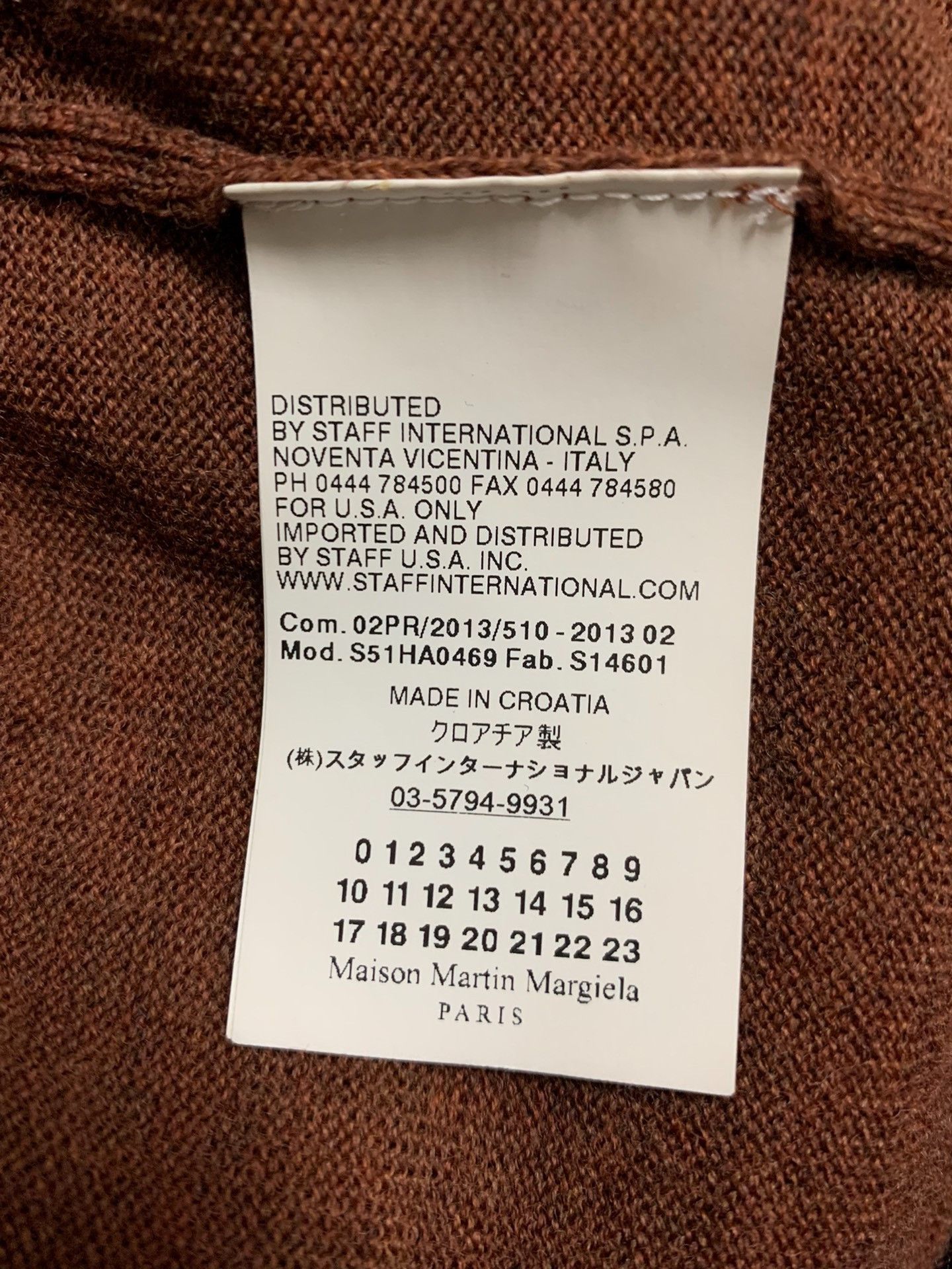 Maison Margiela Maison Margiela Margiela pure wool sweater vest 2501-Nextar Size US M / EU 48-50 / 2 - 4 Thumbnail