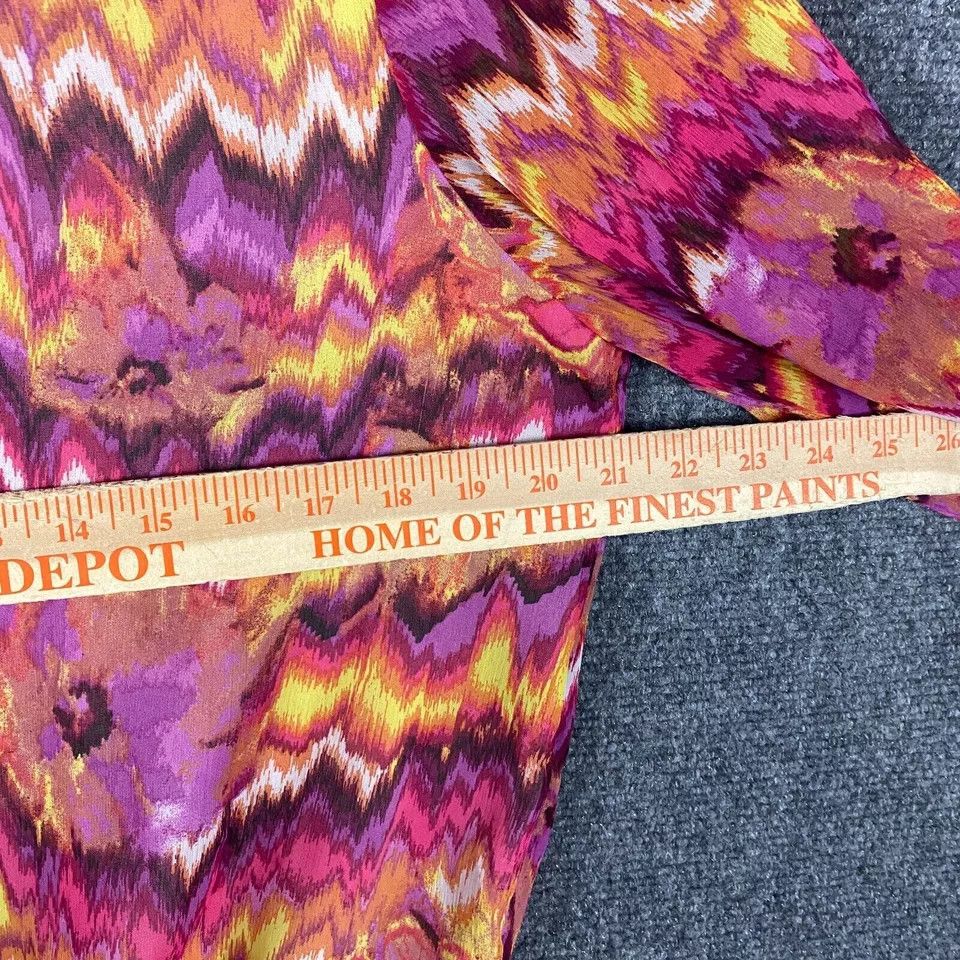 Other Peck & Peck Blouse Women's Large 3/4 Sleeve 100% Polyester L Size L / US 10 / IT 46 - 4 Thumbnail