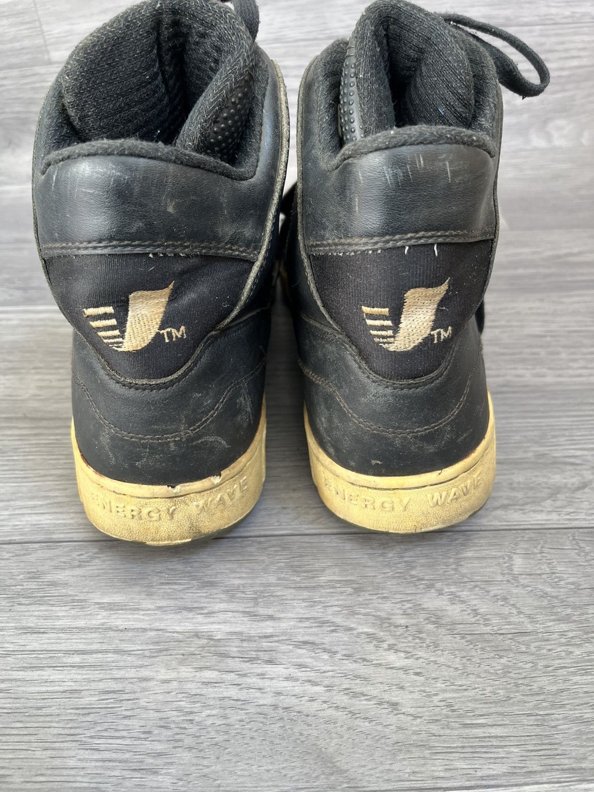 Converse Vintage 90's Converse Cons Star Wave hi-top sneakers sz12 Size US 12 / EU 45 - 6 Thumbnail