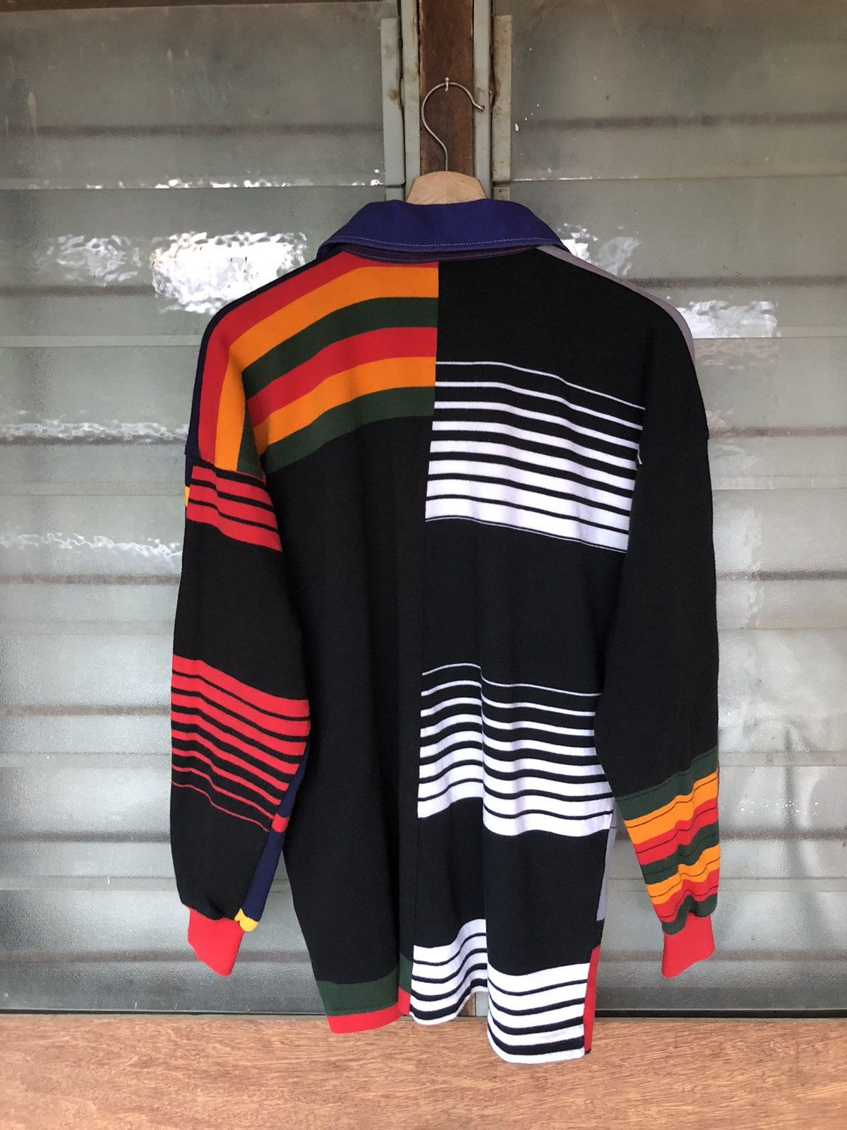 Canterbury of New Zealand Vintage Canterbury Rugby Ugly Colour Long Sleeve Size US L / EU 52-54 / 3 - 12 Thumbnail