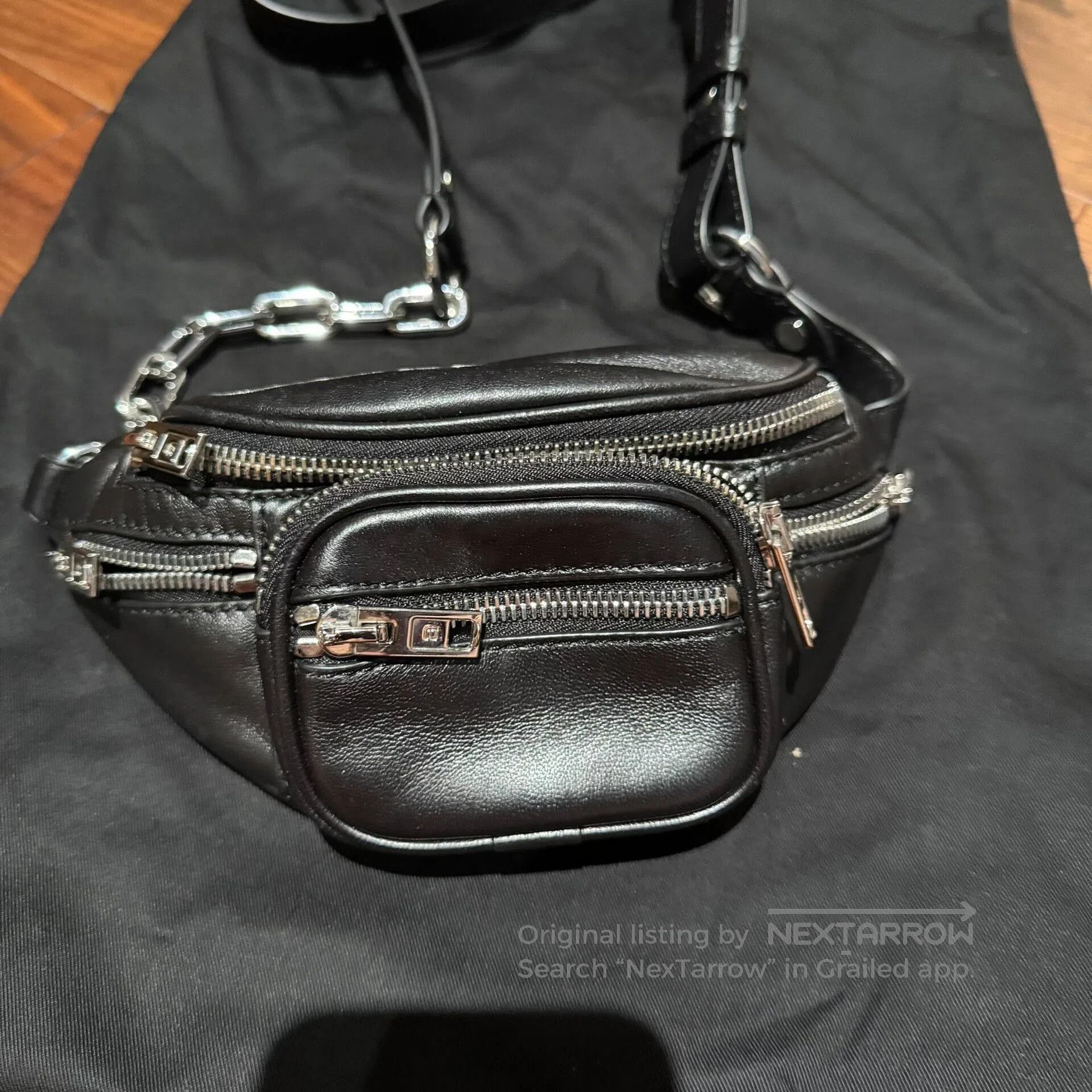 Alexander Wang Alexander Wang Mini Leather Waist Bag. Size ONE SIZE - 2 Thumbnail