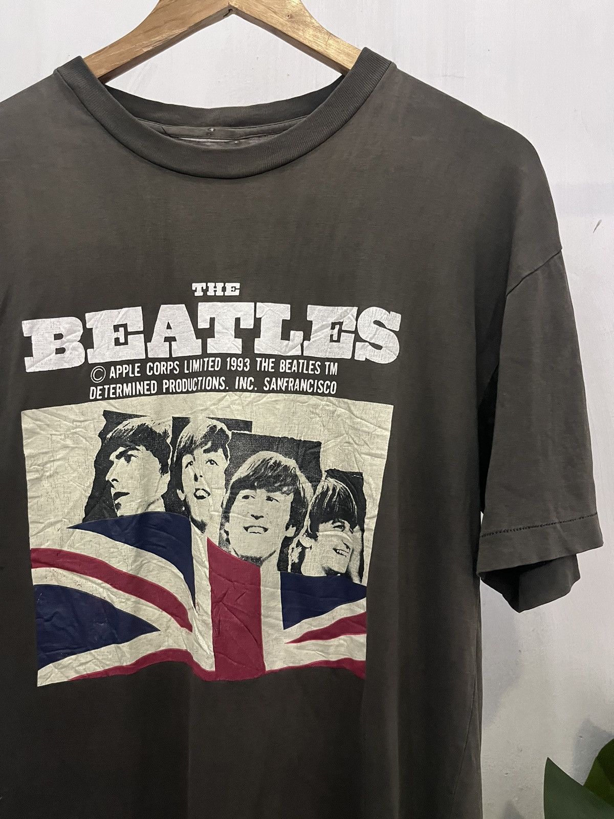 Band Tees × Vintage Vtg 90s The Beattles Size US L / EU 52-54 / 3 - 3 Thumbnail