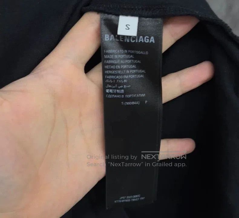Balenciaga Balenciaga Coke Logo Distressed Short Sleeve. Size US S / EU 44-46 / 1 - 4 Thumbnail