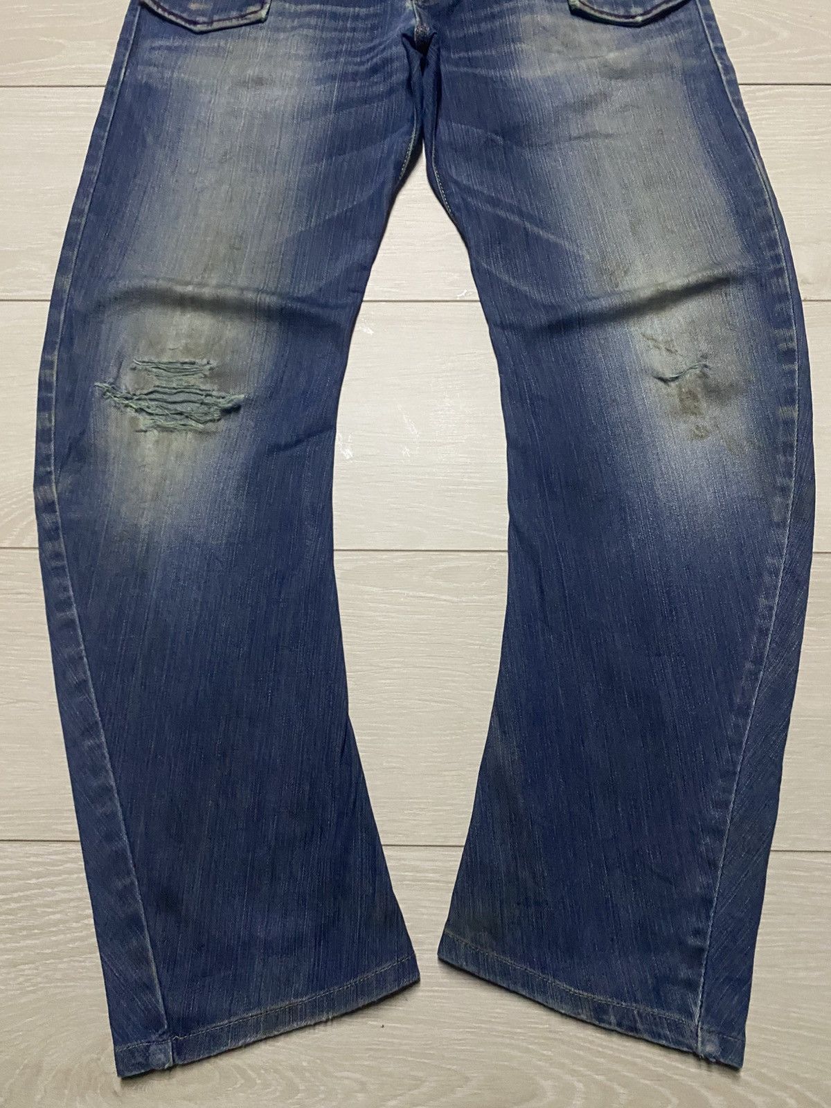 Edwin Vintage Edwin 503 E Function Twist Leg Curve Slim Jeans Size US 32 / EU 48 - 5 Thumbnail