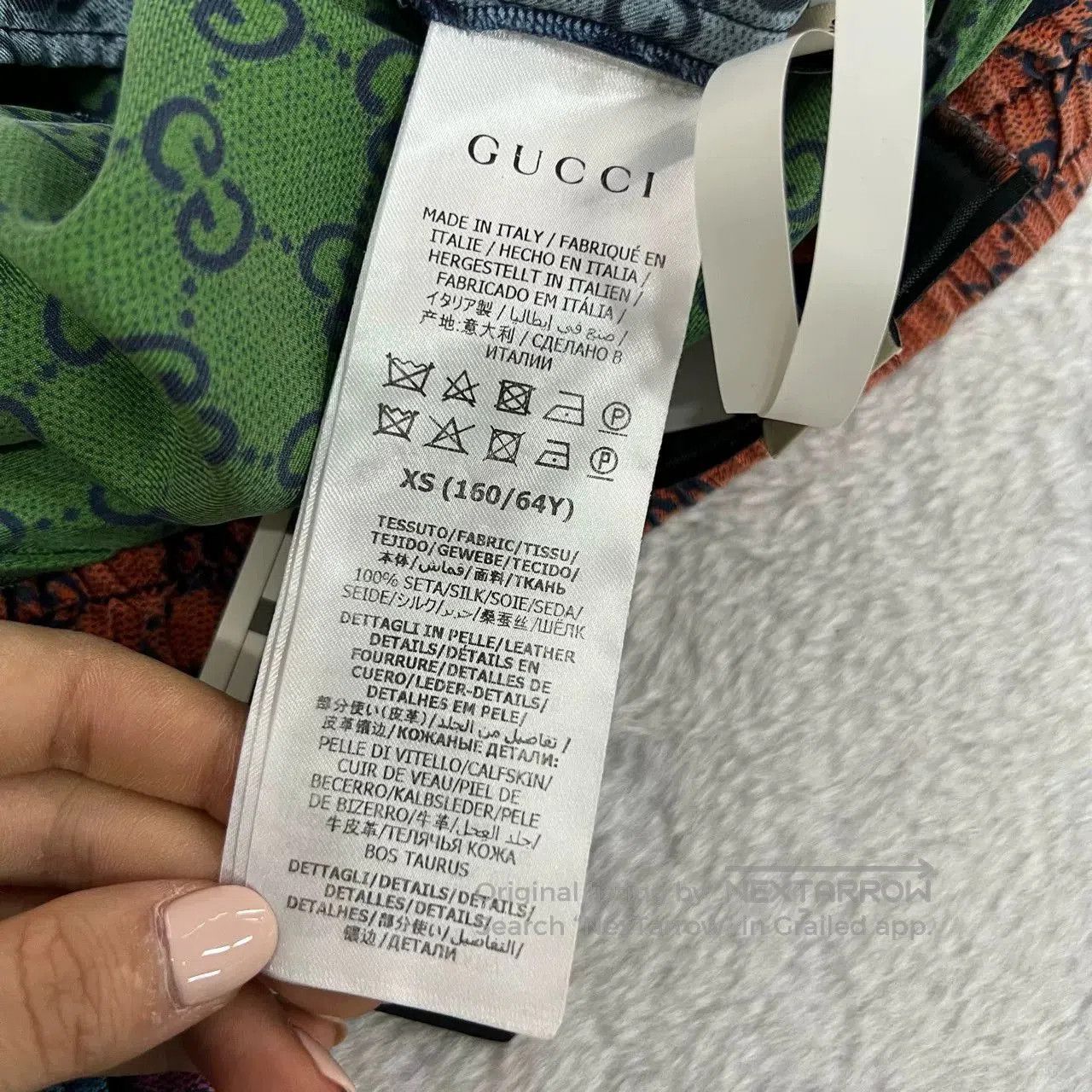 Gucci Gucci Colorblock Monogram Shorts. Size 22" - 4 Thumbnail