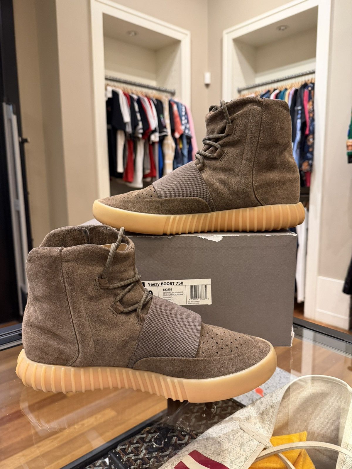 Adidas Yeezy Boost 750 ‘Chocolate’ Size US 10 / EU 43 - 2 Thumbnail