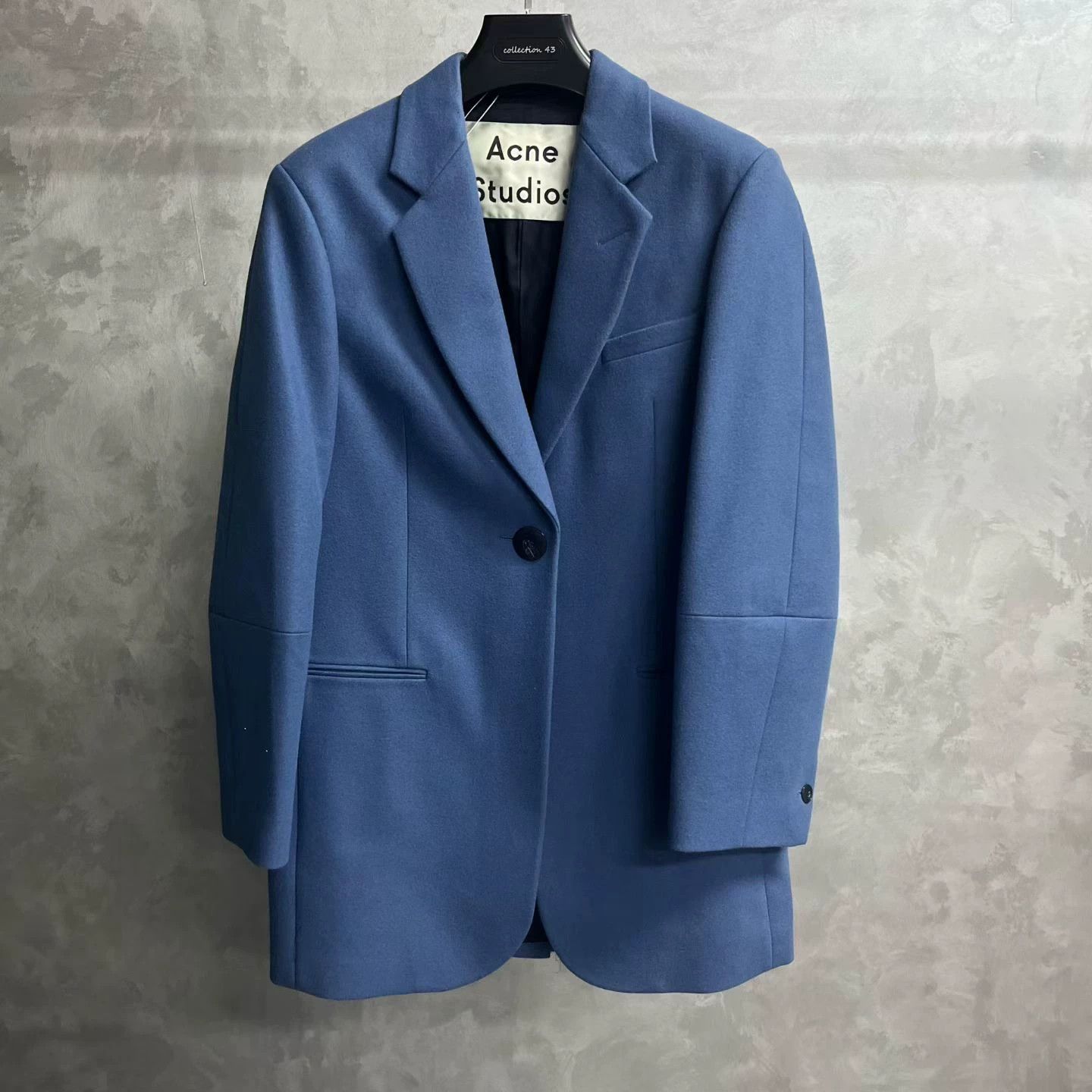 Acne Studios Acne Studios Casual Blue Coat 36 Women Size S / US 4 / IT 40 - 1 Thumbnail
